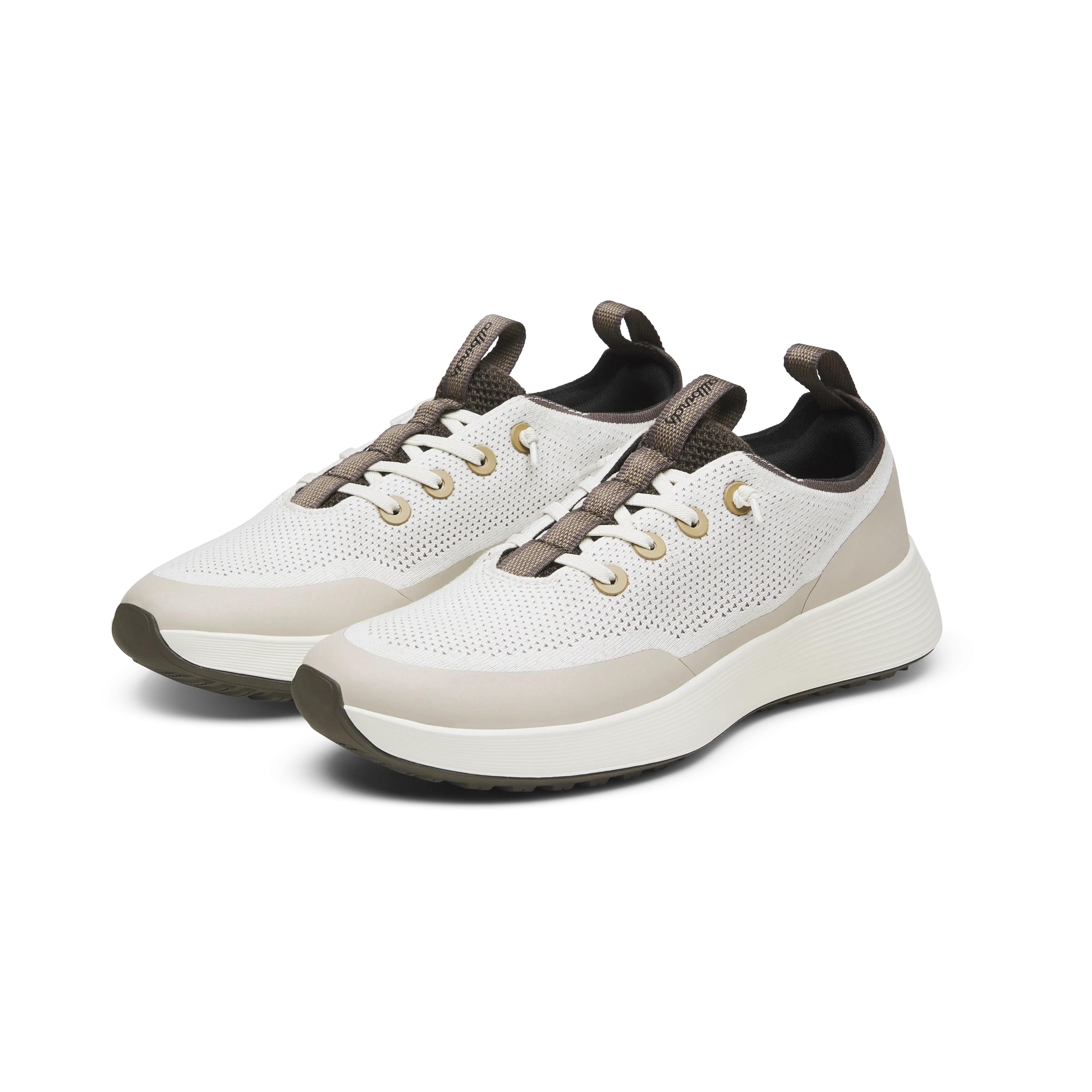 Foot Daily Run Errand Men's Tree Runner Go - Utility - Natural White/Rustic Brown (Natural White Sole)