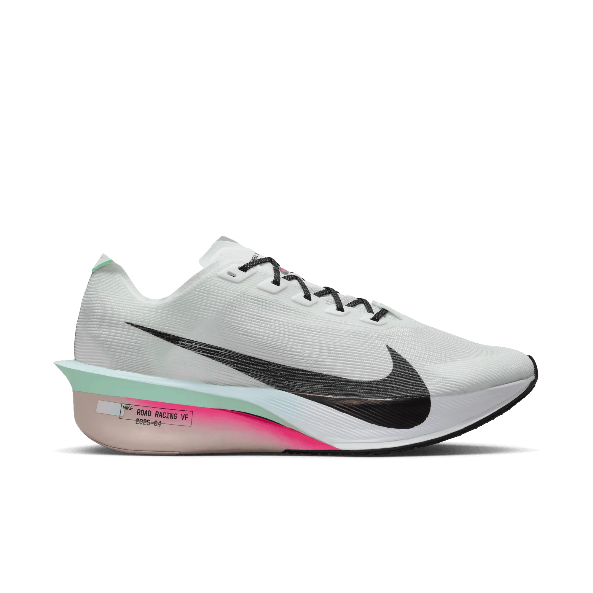 MEN'S VAPORFLY 4 - D - 101 WHITE/BLACK/HYPER PINK Advanced runner ventilated shoes