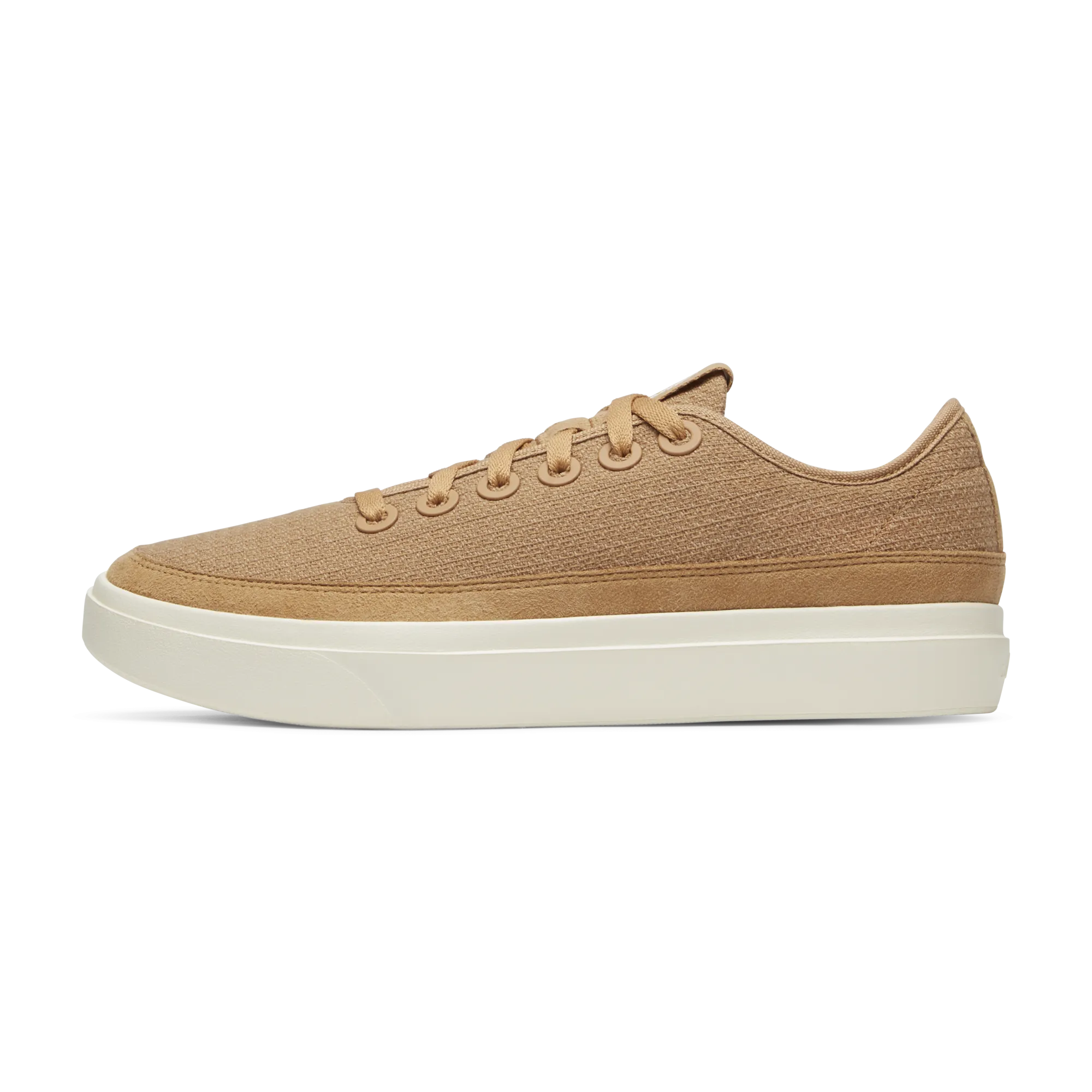 Outing Ready Lace Up Men's Wool Piper Go - Stony Beige (Stony Cream Sole)