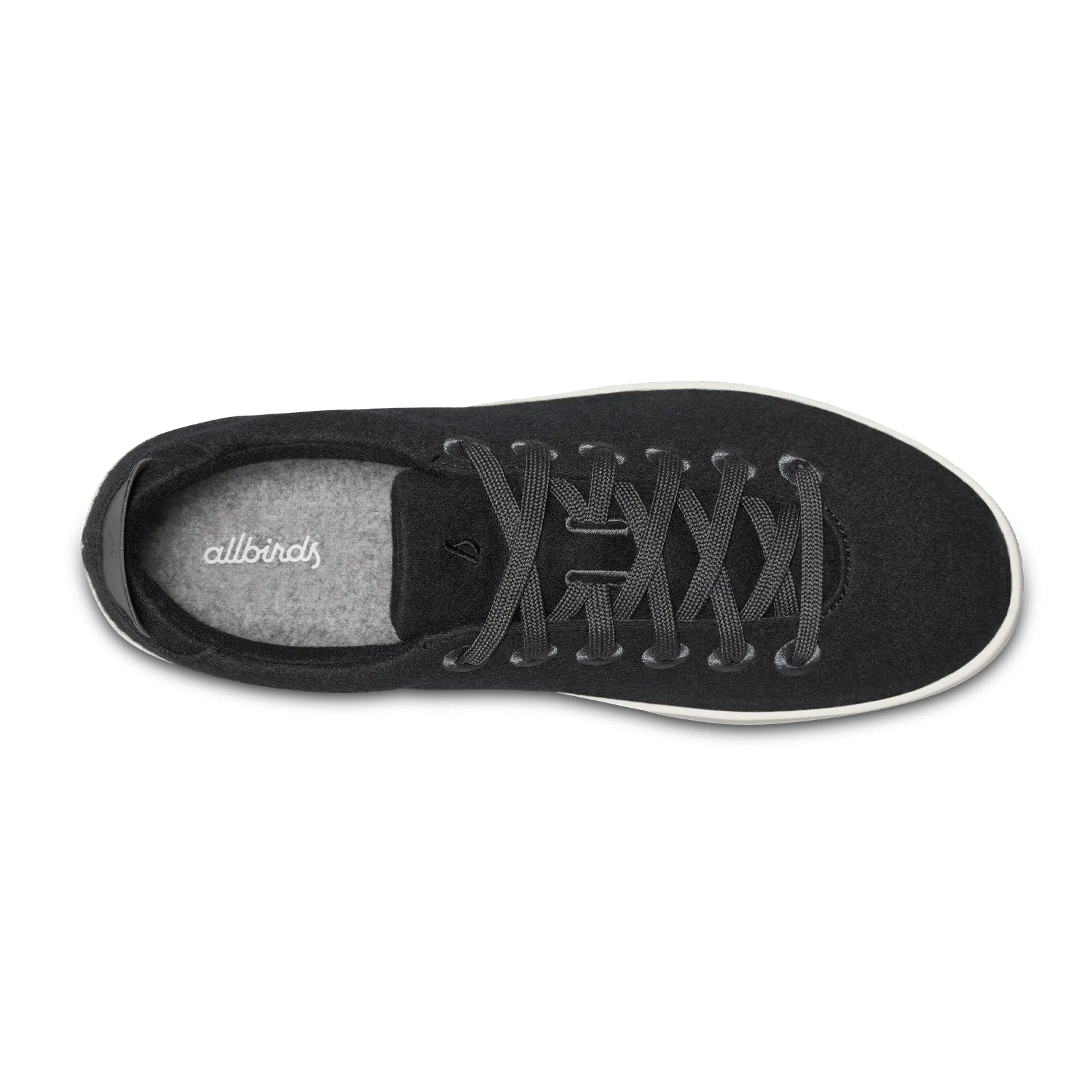 Men's Wool Piper - True Black (White Sole) Relaxed Walk Relaxed wear