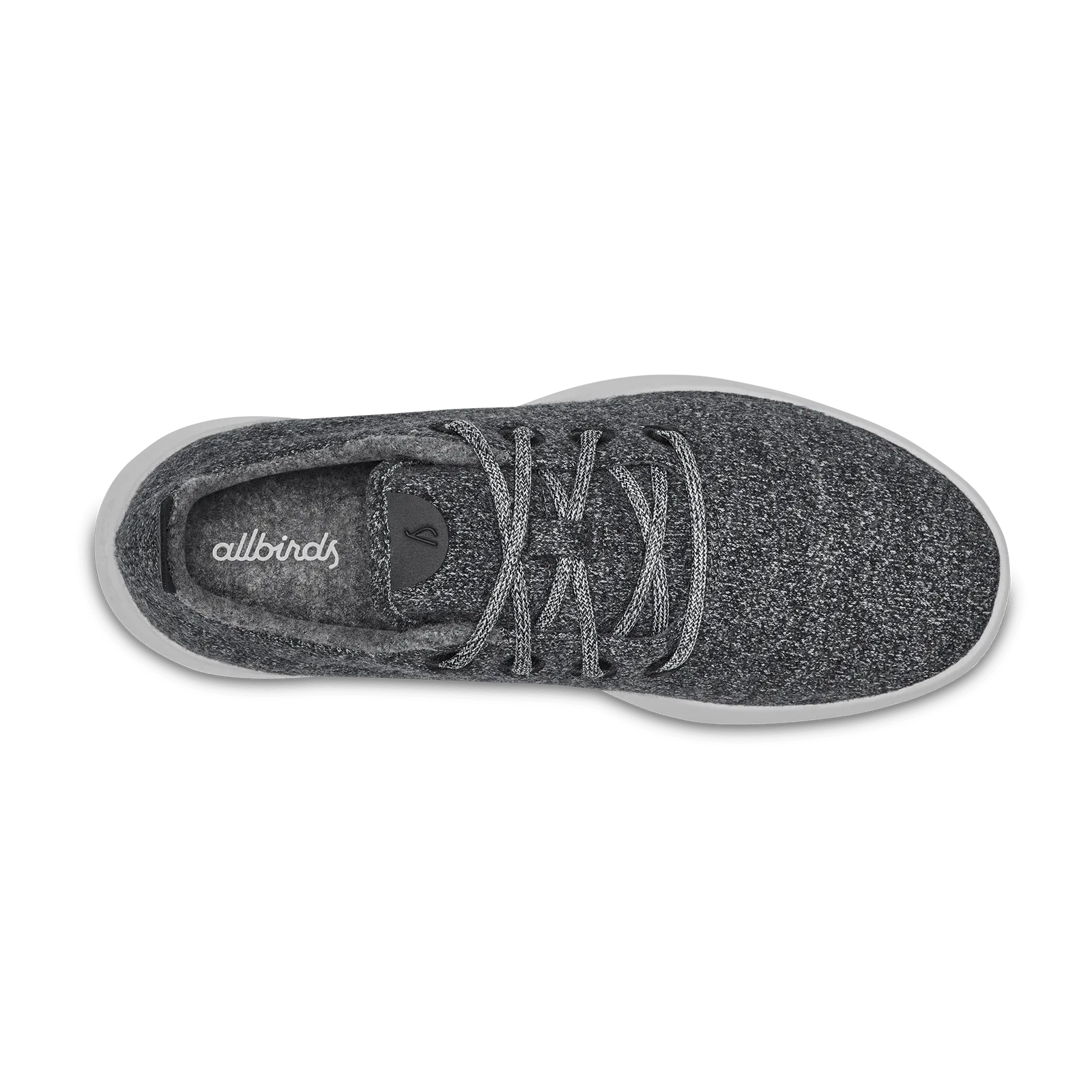Men's Wool Runner - Natural Grey (Light Grey Sole) Cushioned Midsole Easy Comfort