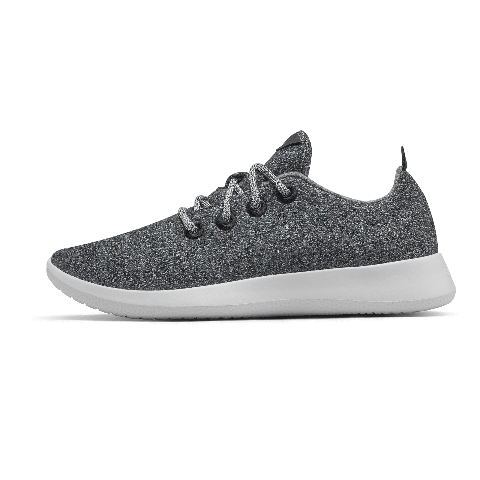 Men's Wool Runner - Natural Grey (Light Grey Sole) Chic Comfort High Quality Leather