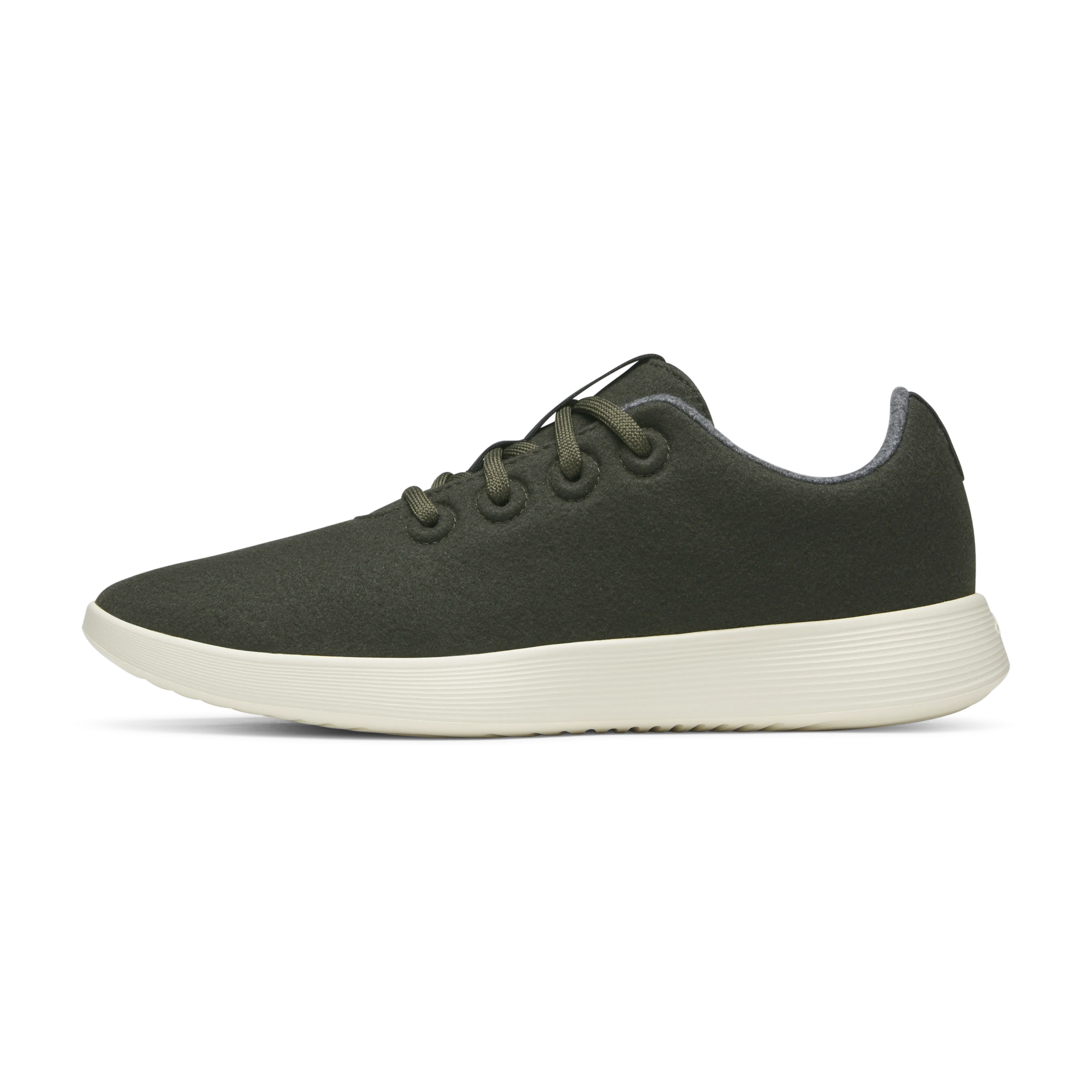 Pull Hike Men's Wool Runner NZ - Dark Jungle (Stony Cream Sole)