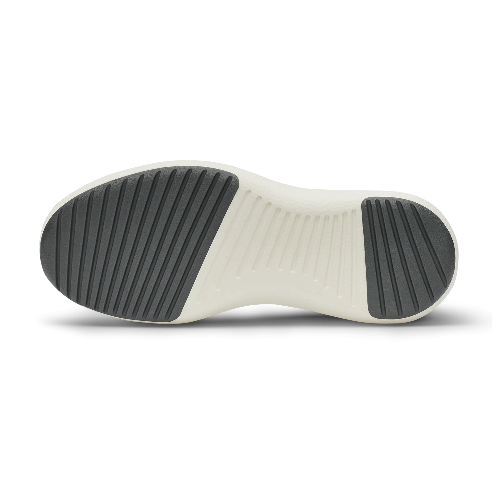 Stream Jog Vine Path Men's Wool Runner-up Mizzle - Dark Grey (Natural White Sole)