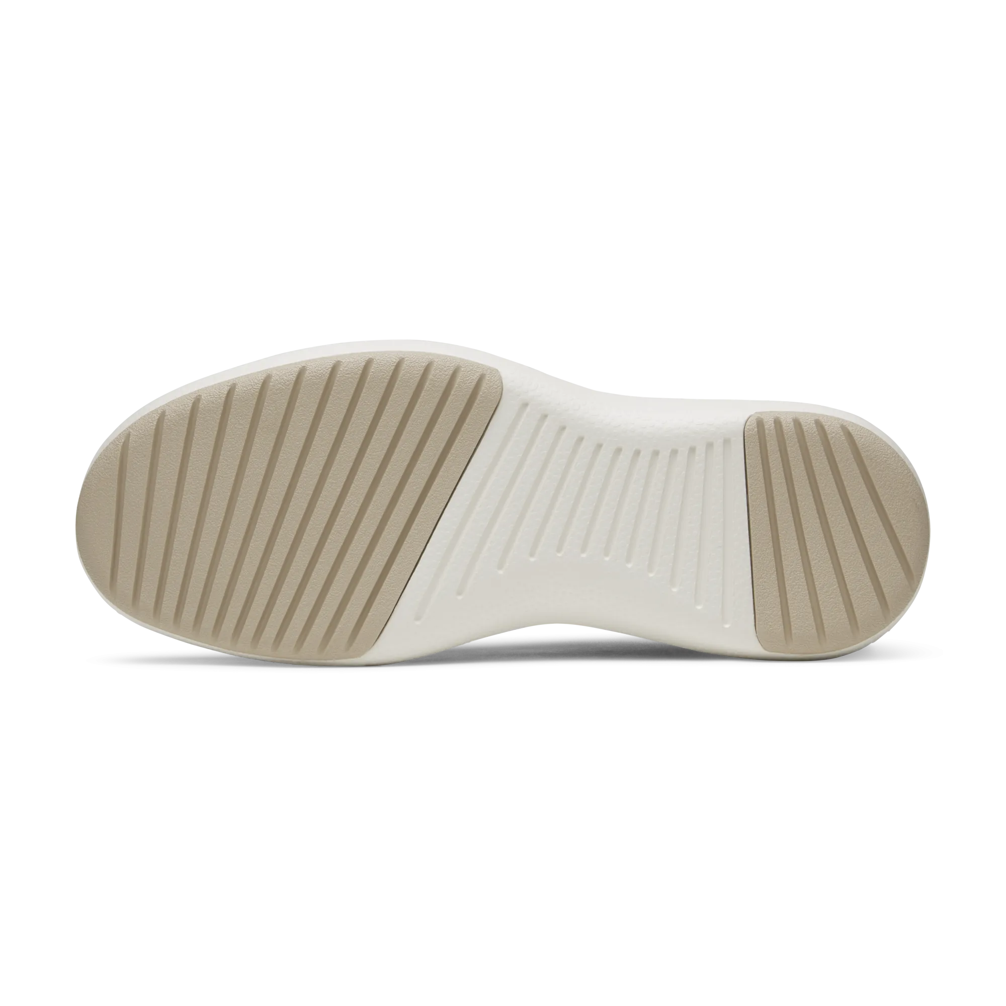 Men's Wool Runner-up Mizzle - Stony Cream (Natural White Sole) Easy Slip-On