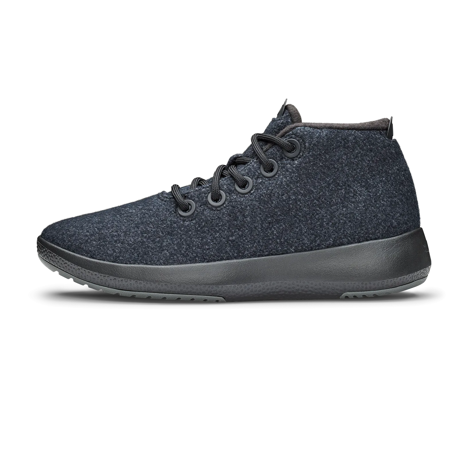 Men's Wool Runner-up Mizzles - Natural Black (Natural Black Sole) Comfortable Arch Support Skill Hike