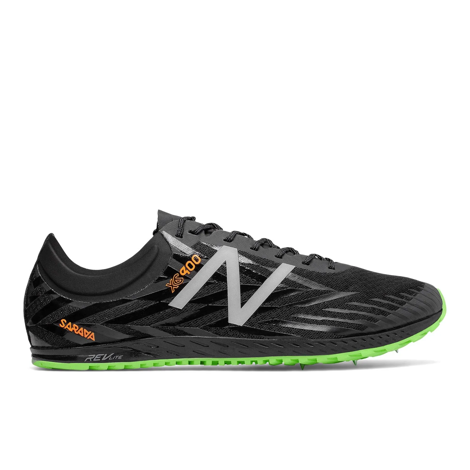 versatile running shoes Light Footed MEN'S XC 900 V4 S MEN - BLACK - SIZE 13.0