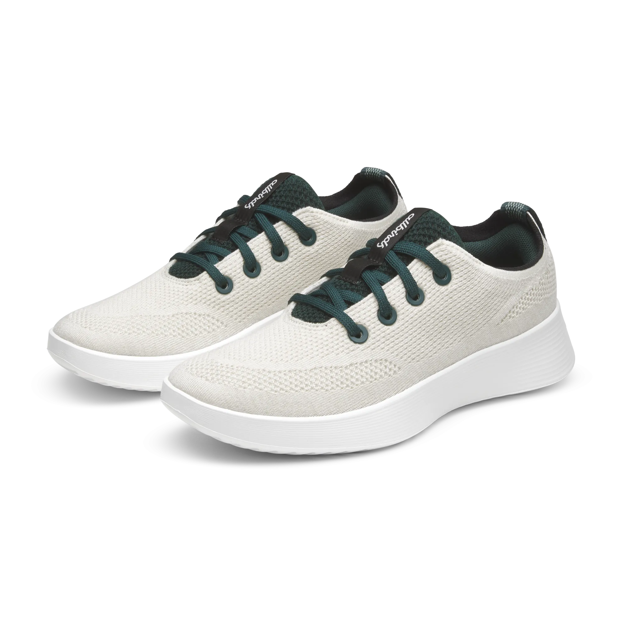 Women's Tree Runner Go - Twilight White/Twilight Teal (Blizzard Sole) Impact-absorbing design Functional Fit