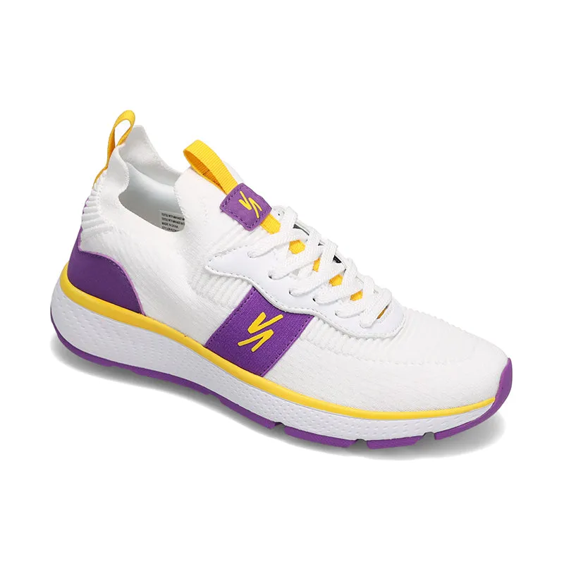 Pilates practitioners' flexibility RIVAL Women's Reign - White/Purple/Yellow