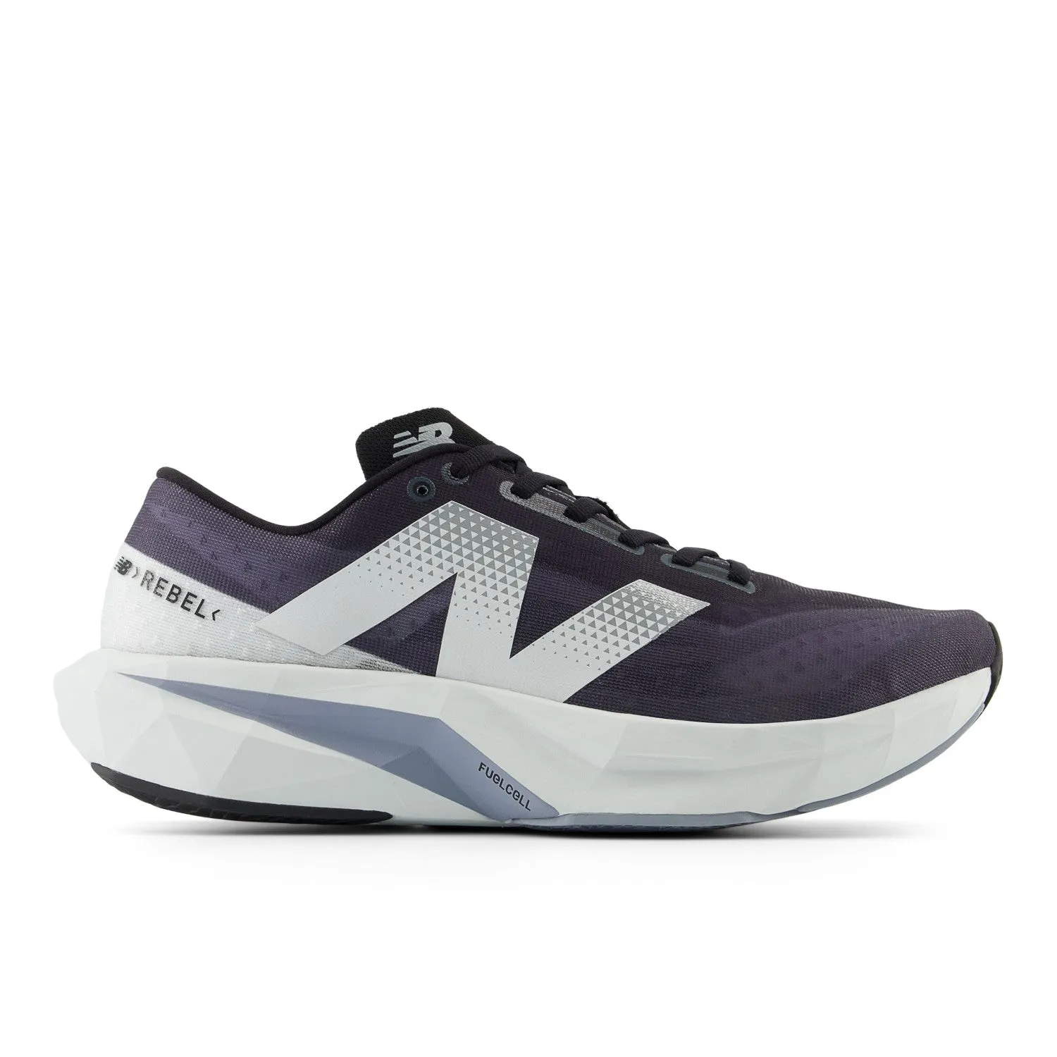 Velcro - closure cushioned running pick MEN'S FUELCELL REBEL V4 - D - LK4 GRAPHITE/BLACK/QUARTZ
