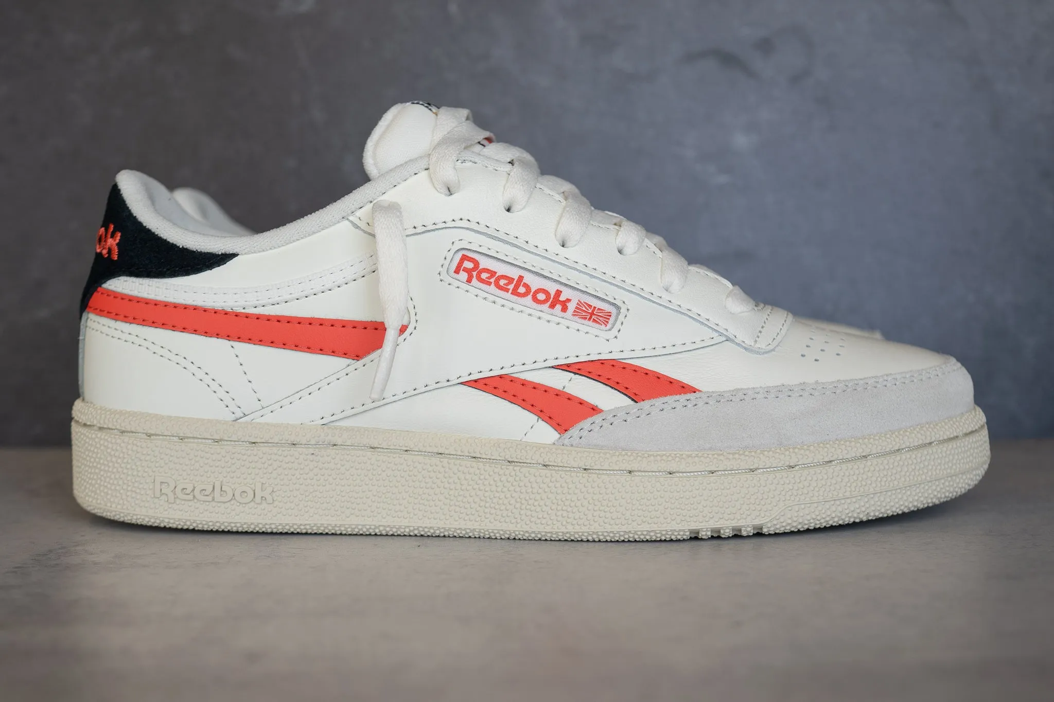 foot fashion Reebok Club C Revenge (White/Infrared)