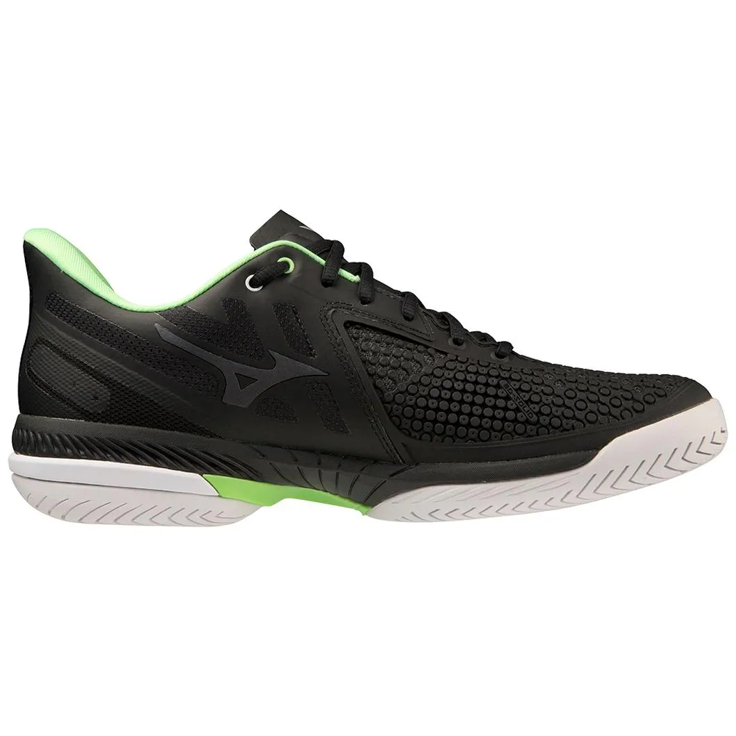 Lock Ultra Mizuno Wave Exceed Tour 5 AC Men Court Shoes [Black/Silver]