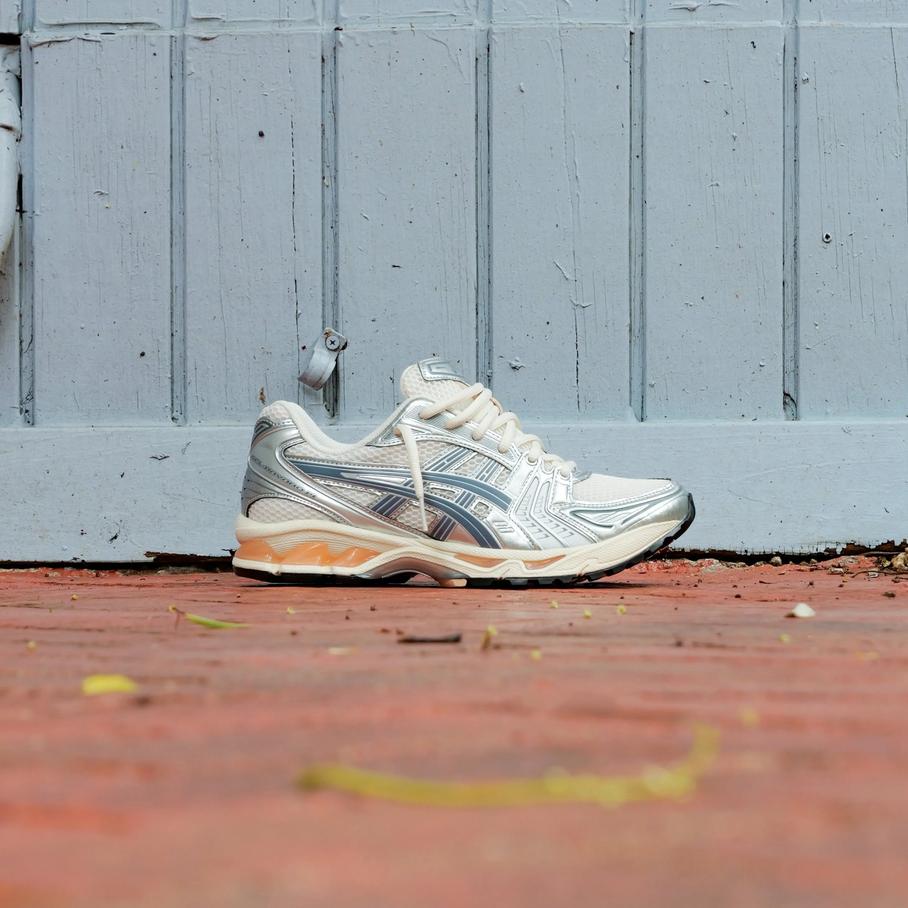 decorative Mens Asics Gel-Kayano 14 (Cream/Ironclad)