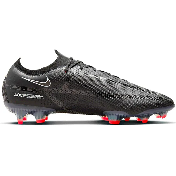 Nike Phantom GT2 Elite FG (Black/Dark Smoke Grey) jazz - dance - club shoes