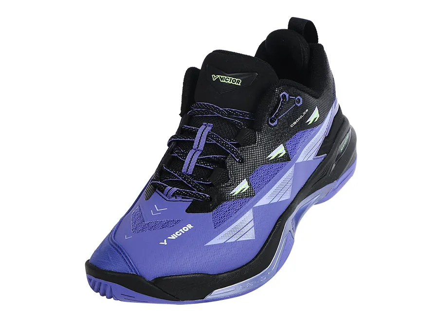 Burst Nova Victor C90NLite JC Badminton Shoes (Black Purple)
