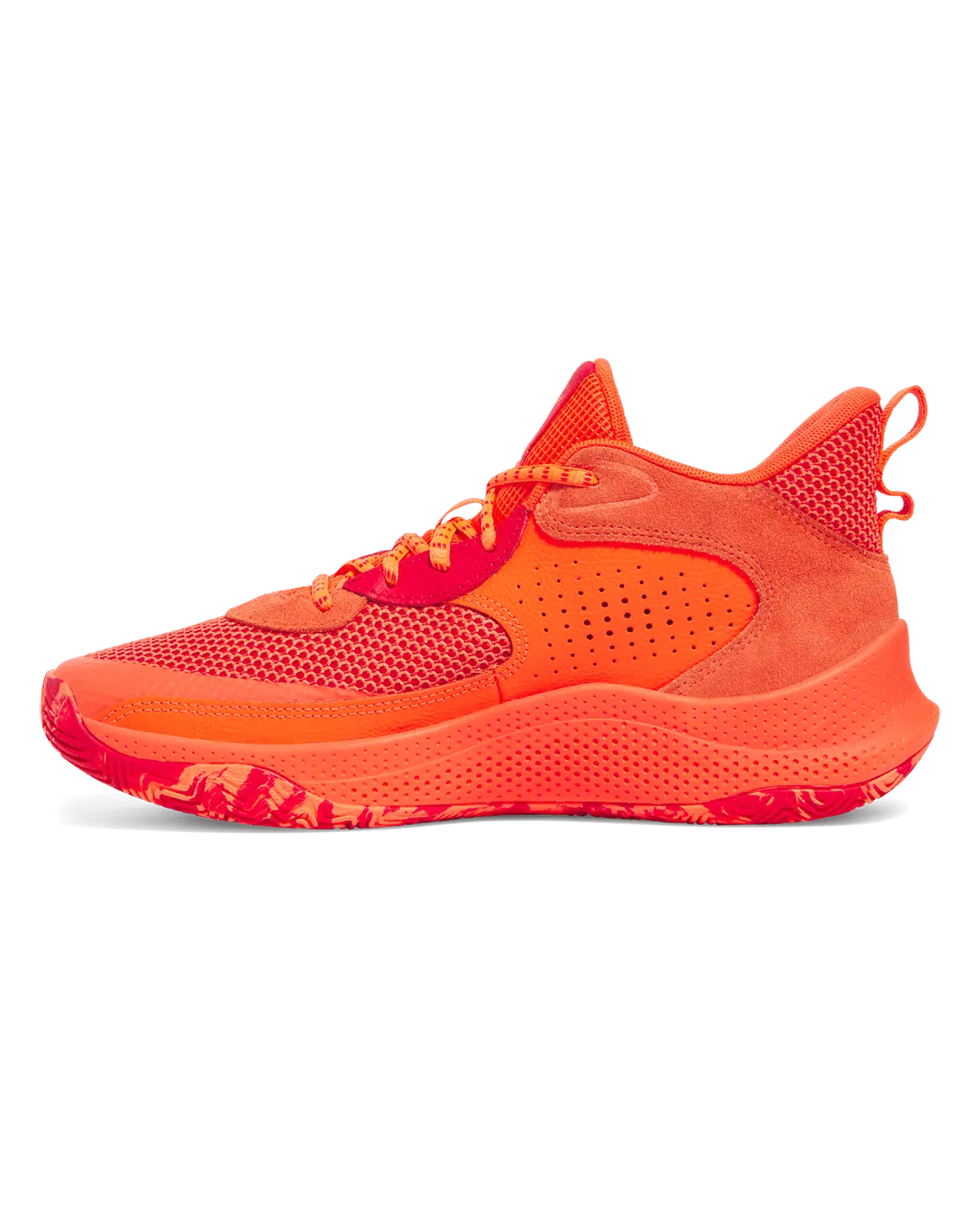 Compression Bands Torque Control Bridge Curry 3Z Suede Unisex Basketball Shoes