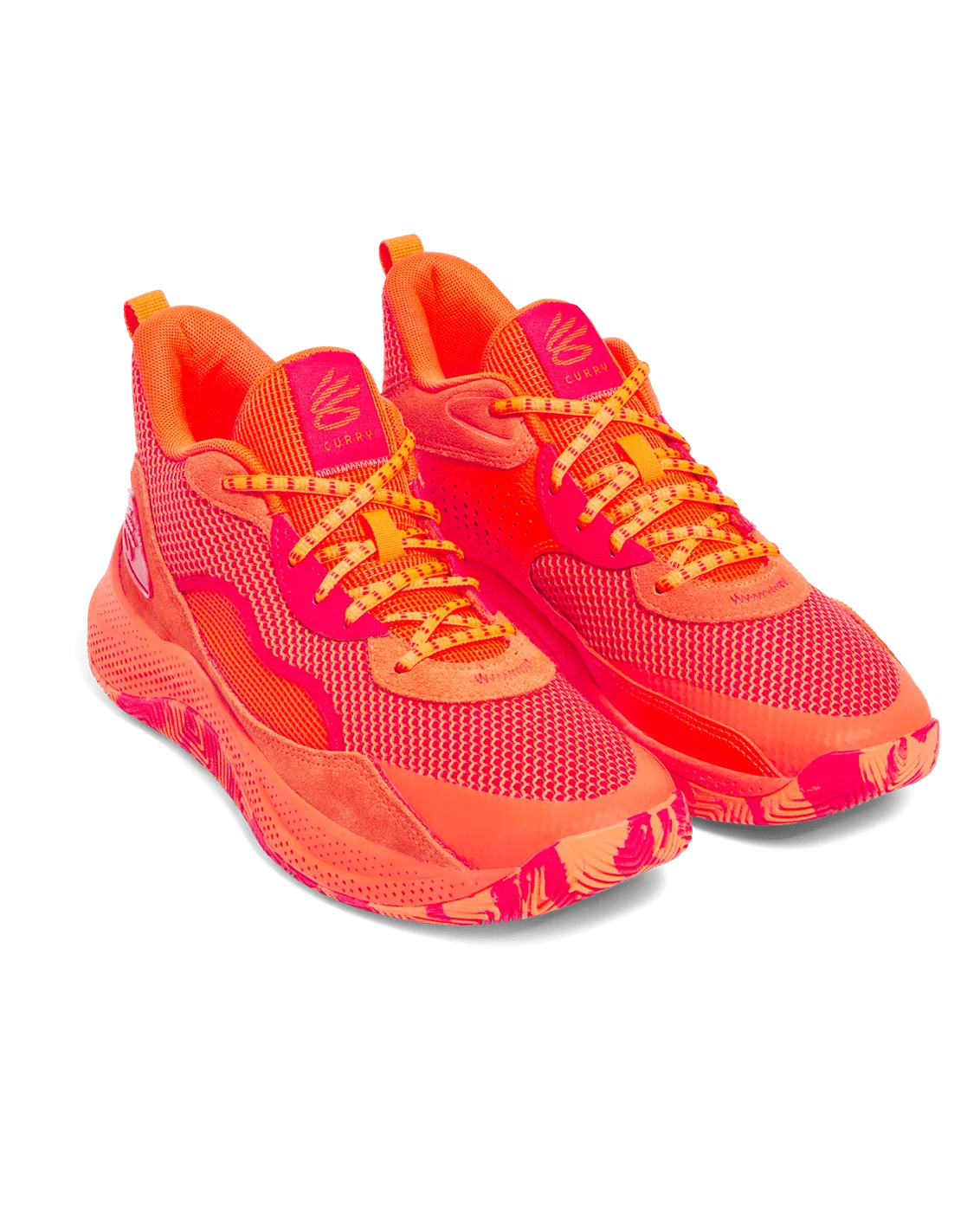 Curry 3Z Suede Unisex Basketball Shoes Friction Resistant Smooth Drive