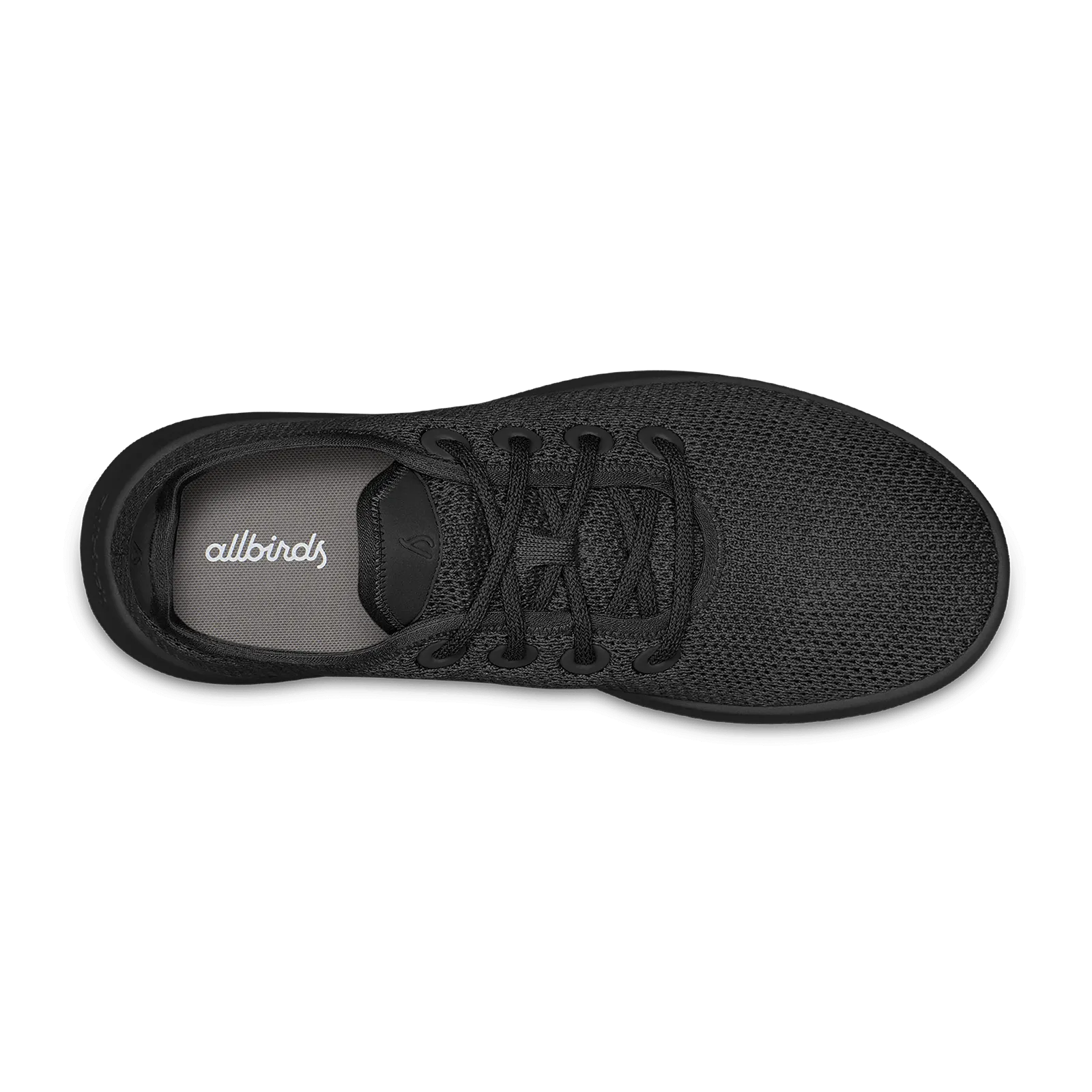 Knit Upper Men's Tree Runner - Jet Black (Black Sole)
