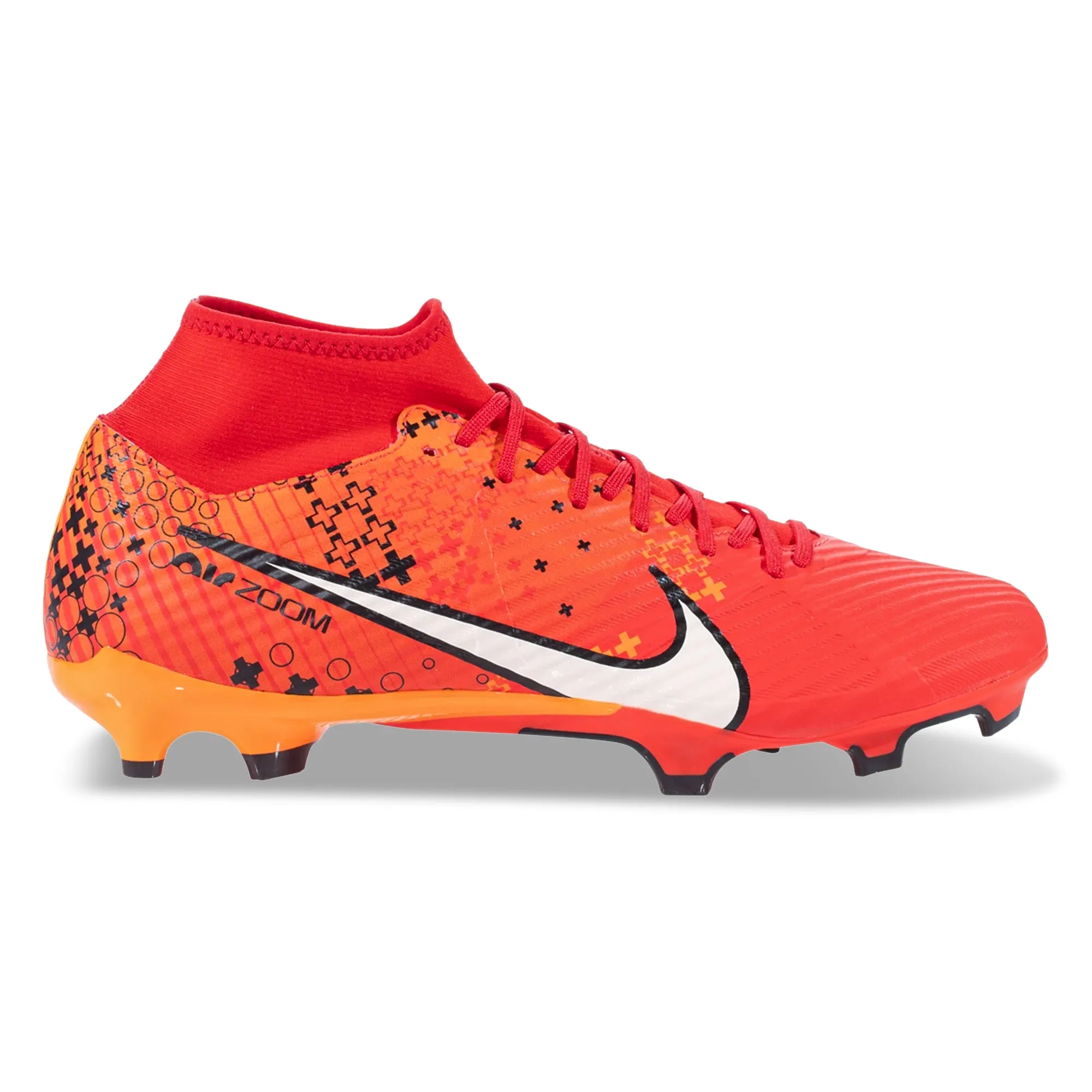 post - workout recovery disc - golf - course shoes Nike Zoom Superfly 9 Academy MDS FG/MG Soccer Cleats (Light Crimson/Pale Ivory)