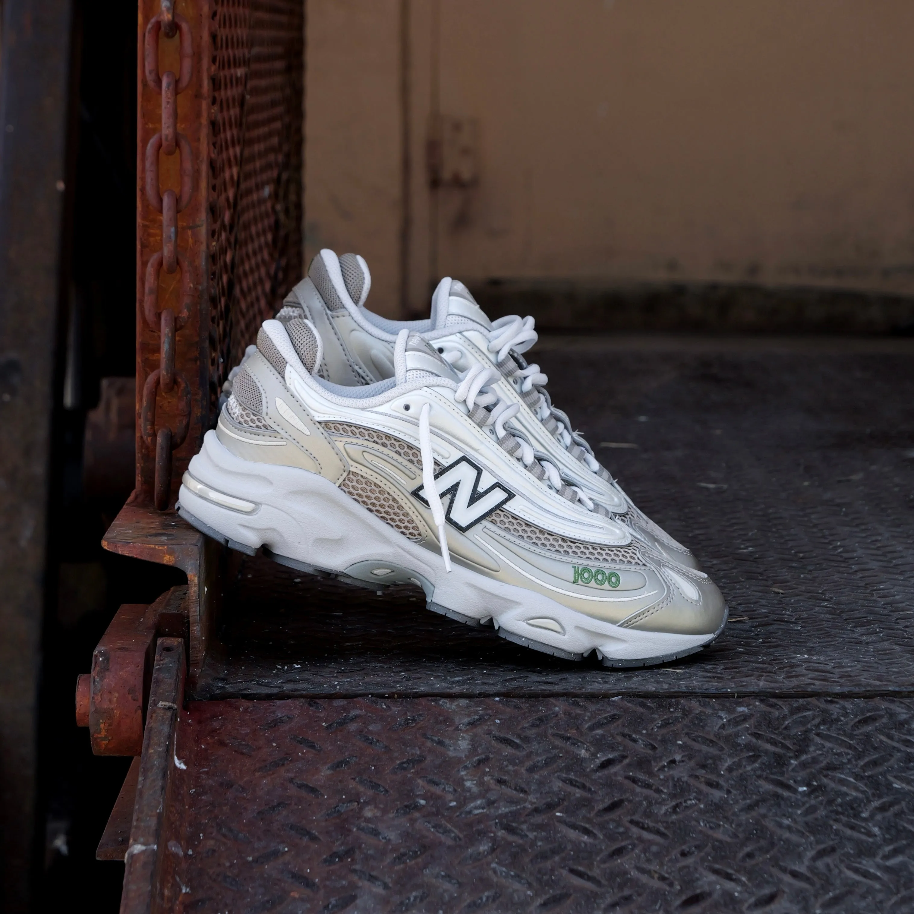 loudest Multi-Functional New Balance 1000 (Metallic Pewter/Grey) - M1000N