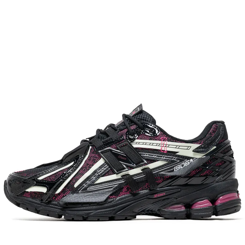 New Balance 1906A - Black/Dragon Berry traction - pattern sole shoes tie - dye running shoes