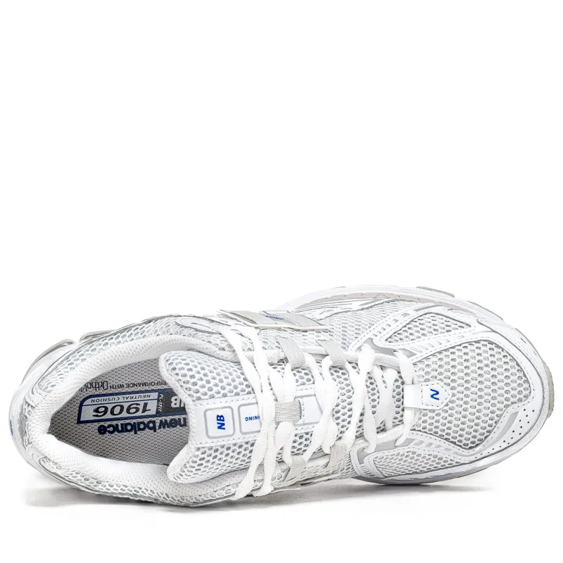 New Balance 1906R - White/Team Royal Joint Stability sports running gear