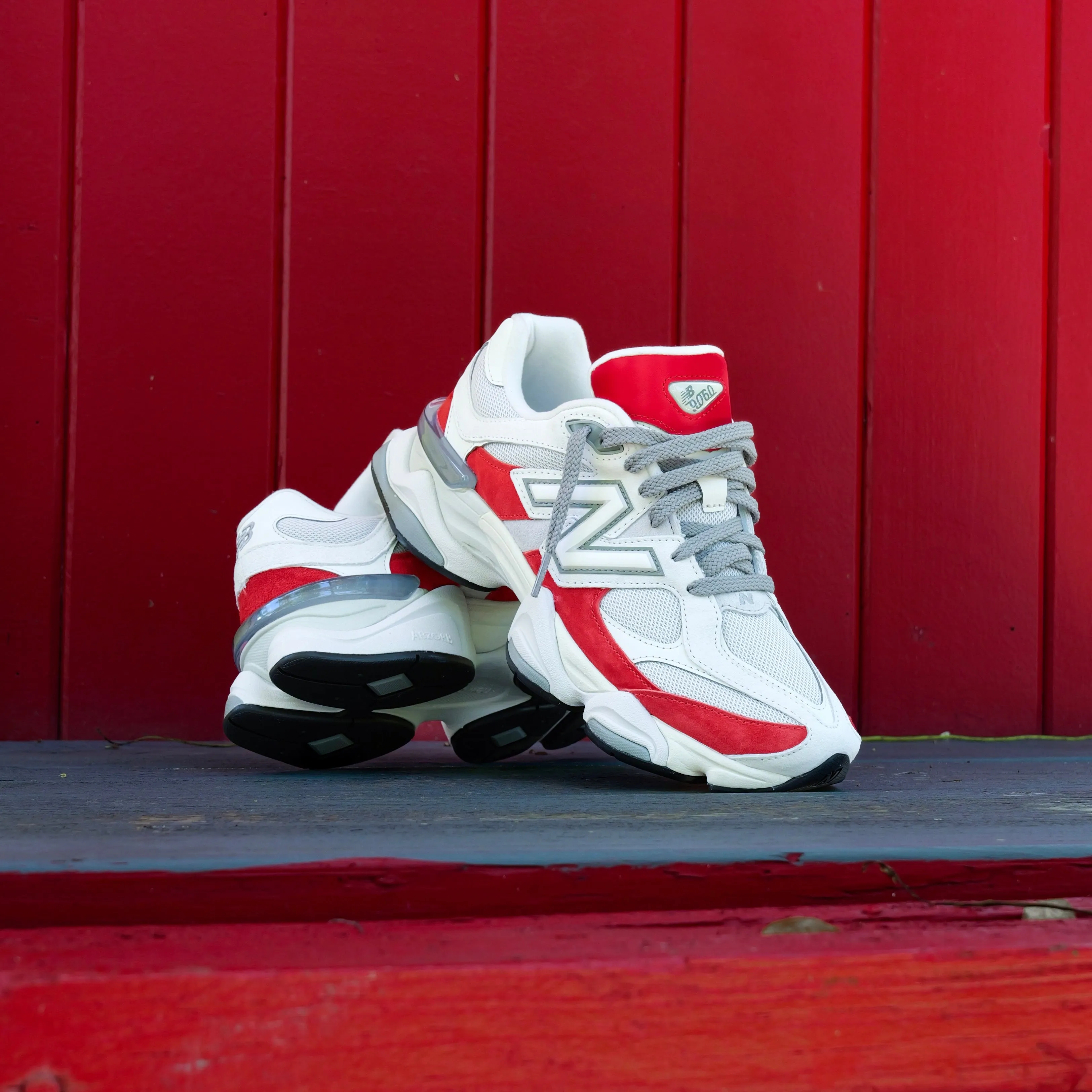 New Balance 9060 (Grey/Red) - U9060JBE clog Functional shock absorption