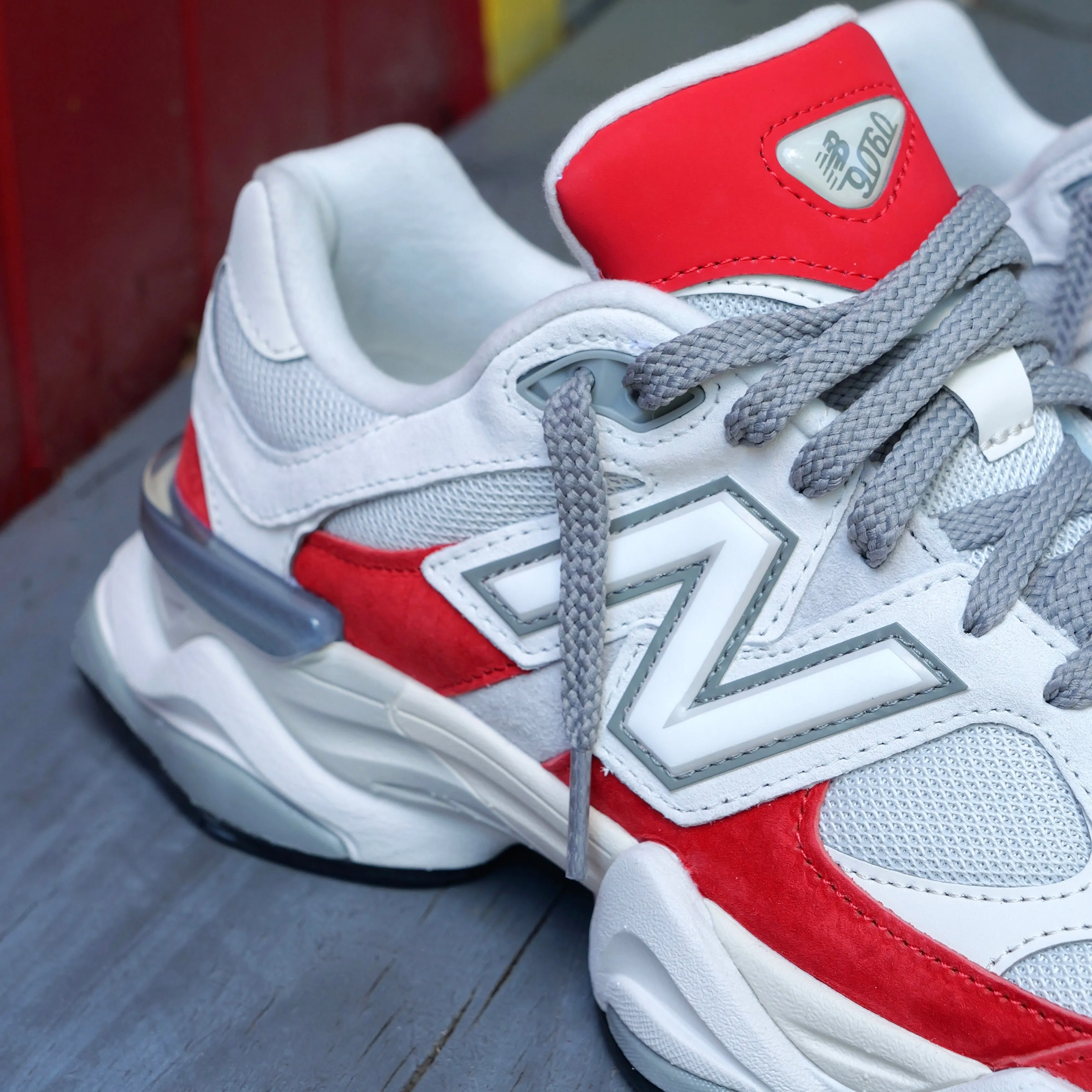 New Balance 9060 (Grey/Red) - U9060JBE trendy teenagers' looks
