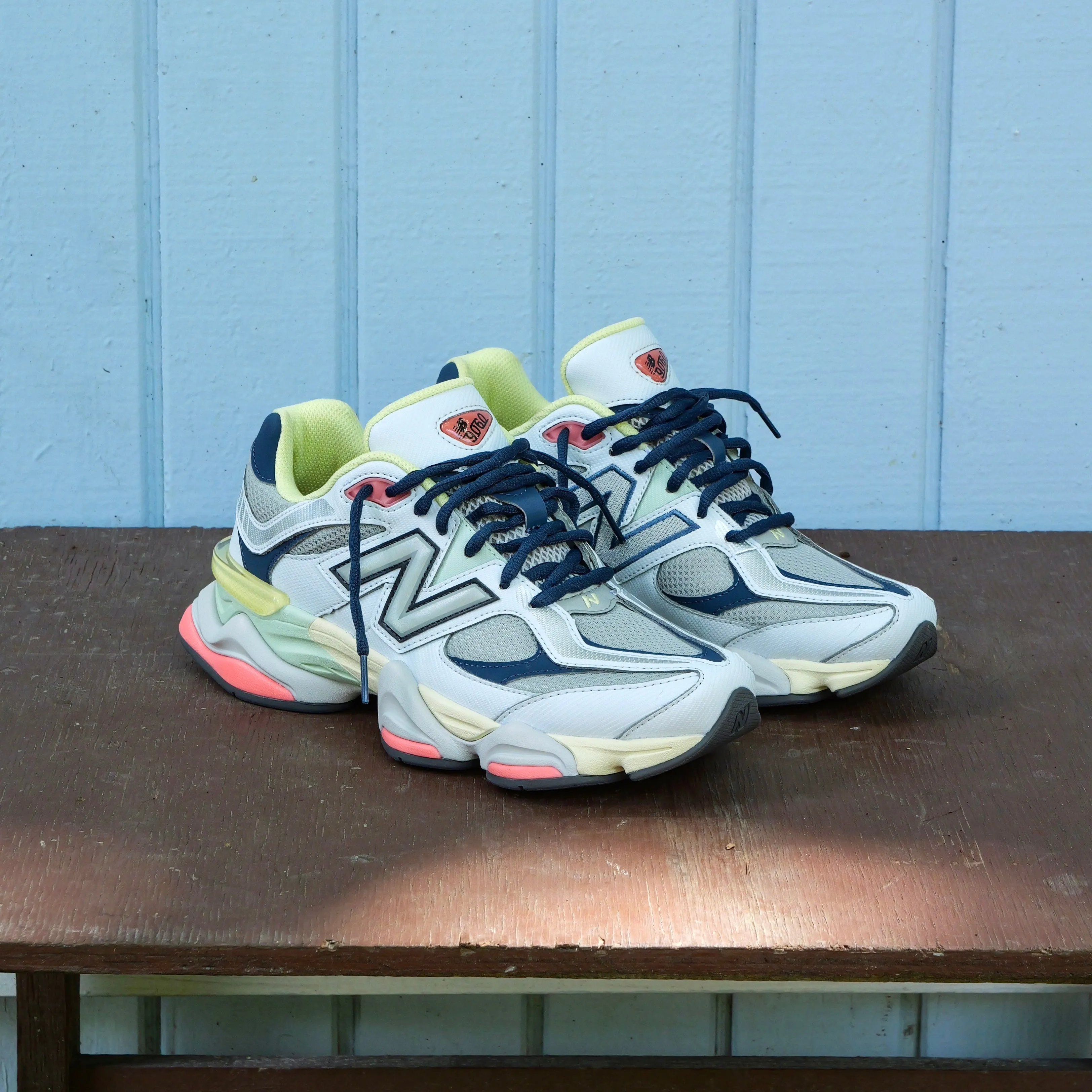 New Balance 9060 (Grey/Yellow/Navy) - U9060TMB design