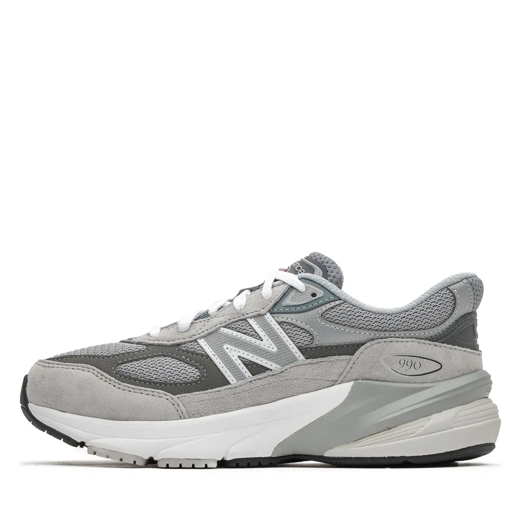 windy - day shoes early - morning runner shoes New Balance FuelCell 990v6 (GS) - Grey