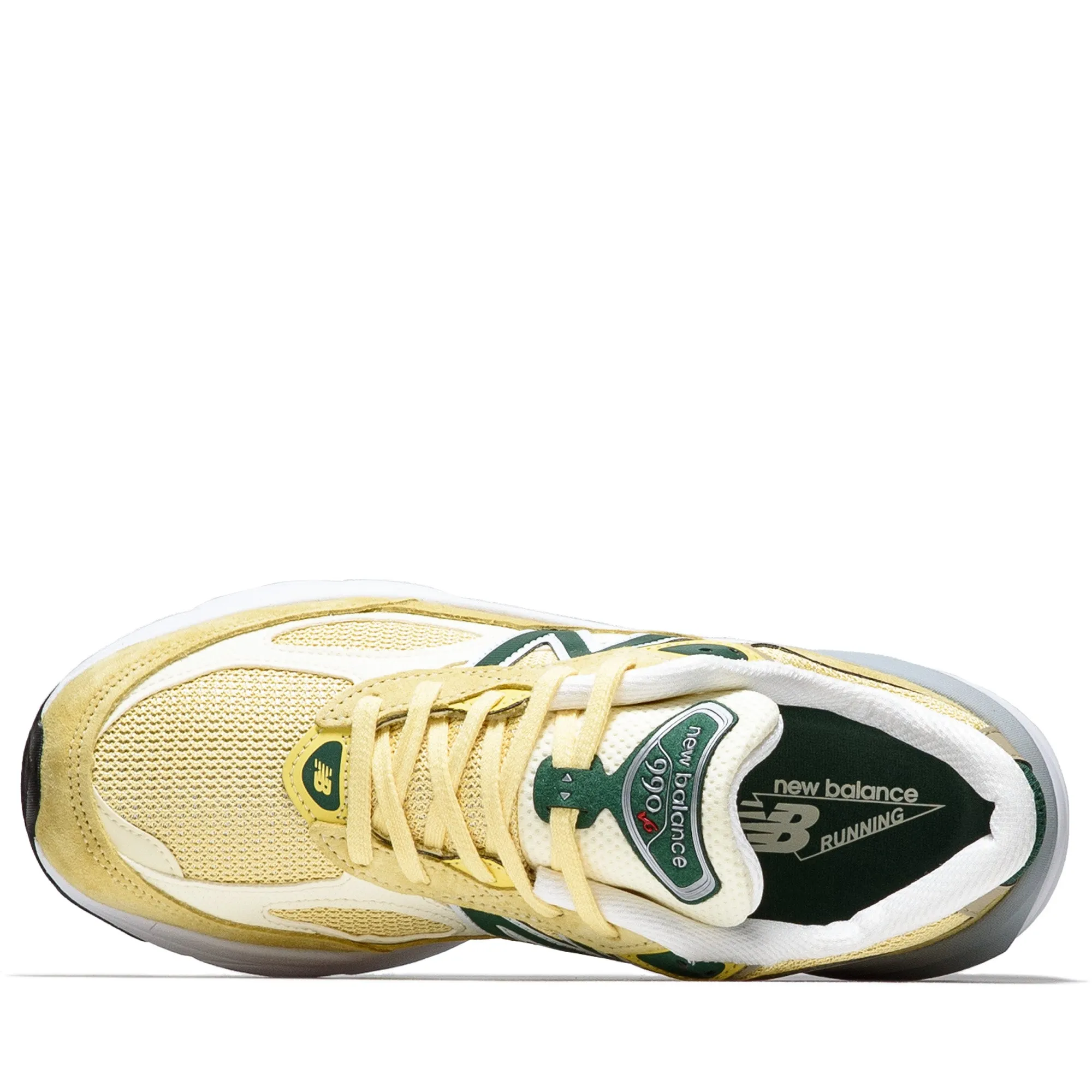 gel - cushion shoes anti - static - feature shoes New Balance Made in USA 990v6 - Pale Yellow
