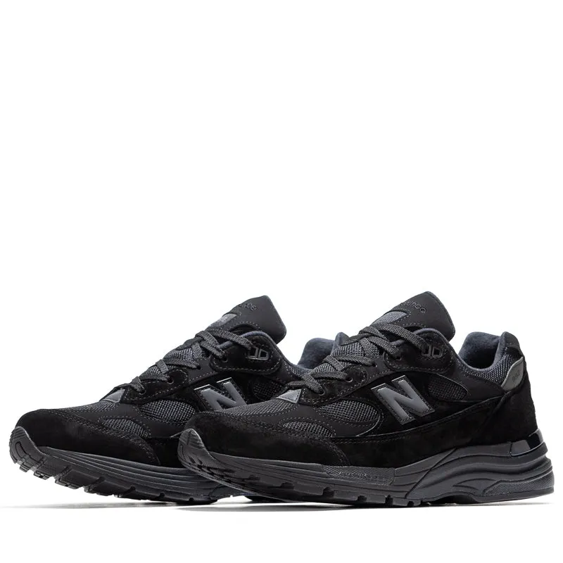 New Balance Made in USA 992 - Black Downhill control core strength
