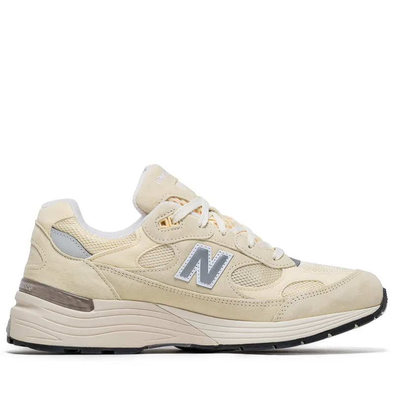 modular shoes Mammoth look New Balance Made In USA 992 - Calcium/Raw Almond