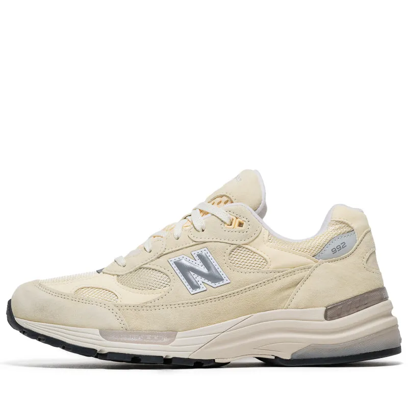 New Balance Made In USA 992 - Calcium/Raw Almond Amateur - runner