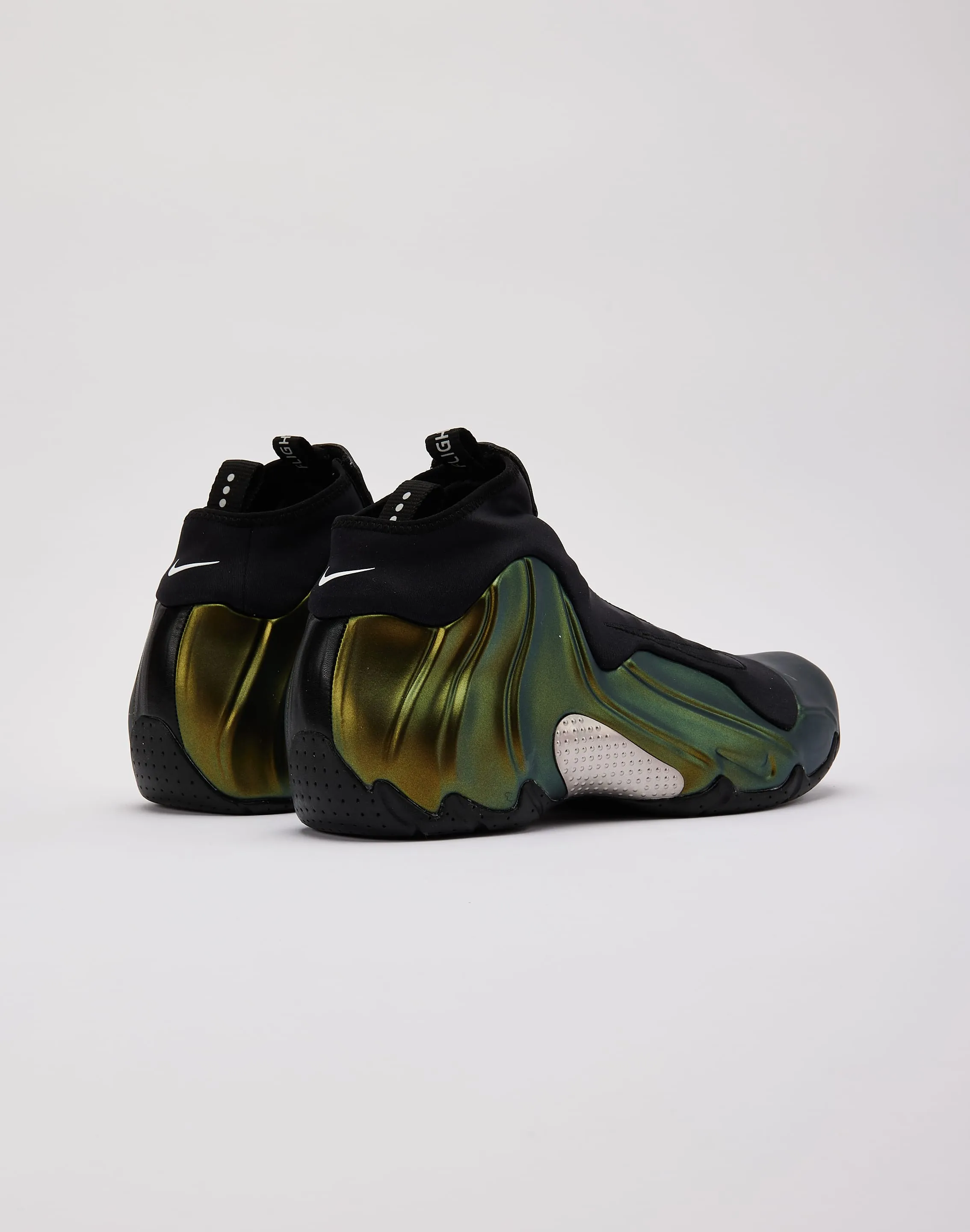 Velcro   closure Fit Feel Nike Air Flightposite 'Metallic Gold'
