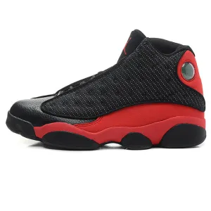 NIKE Air Jordan 13 Retro  Men's Basketball Shoes Sneakers, Original Outdoor Comfort Shoes Medium Cut 414571 007 Lockdown Strap
