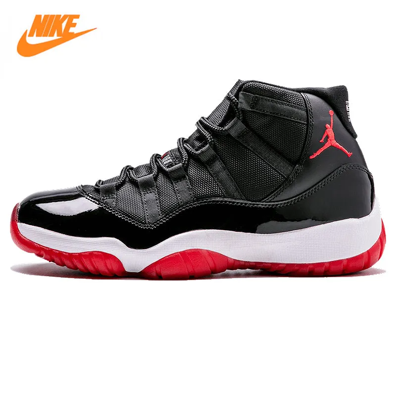 High   Top Style Comfortable Style Nike Air Jordan XI Bred AJ 11,Men's Laceup Comfortble Lifestyle Shoes,Men's Sneakers Basketball Shoes 378037 010