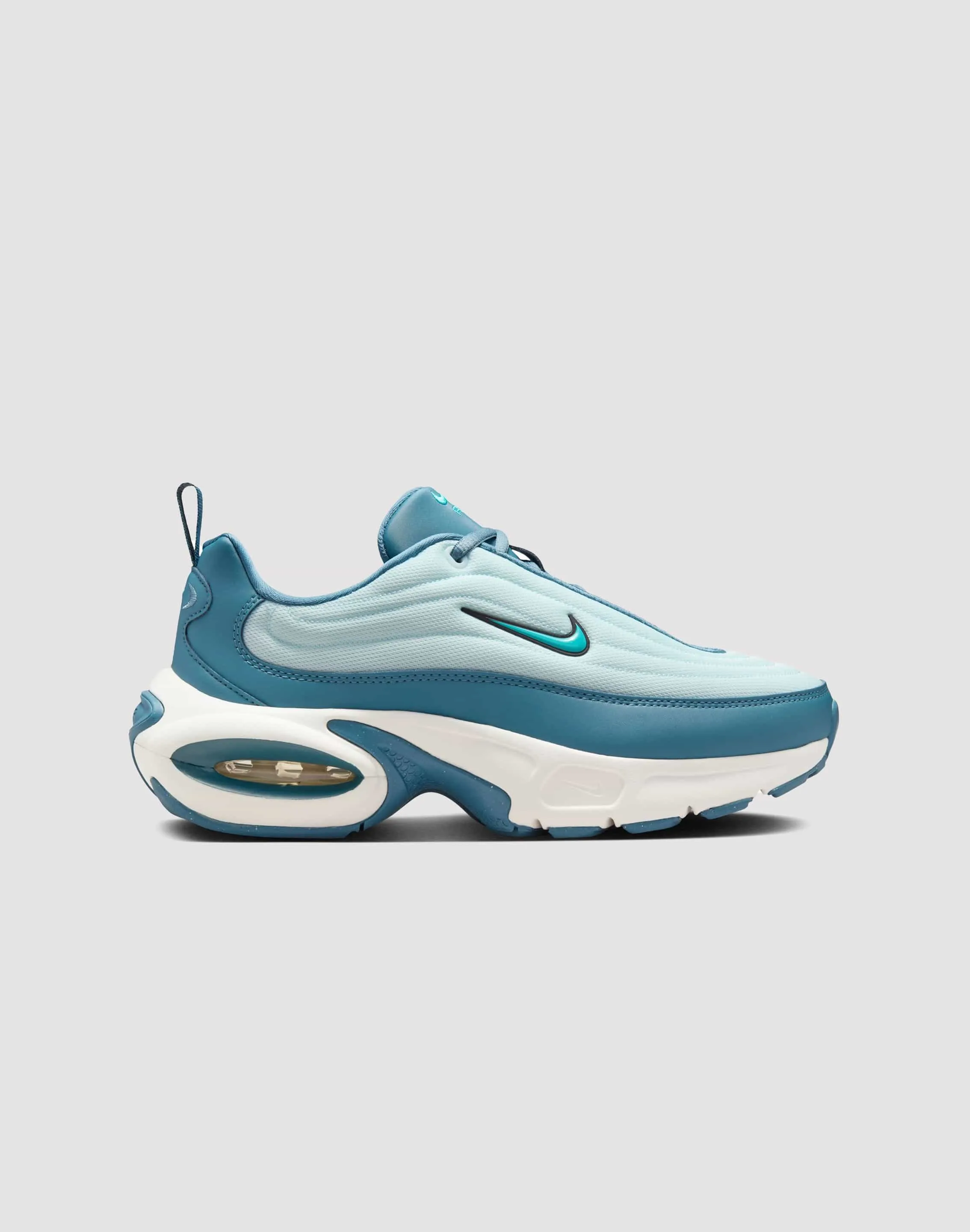 Nike Air Max Portal "Smokey Blue/Dusty Cactus/Glacier Blue" Easy Clean Surface Dynamic Traction Pattern