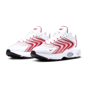 Nike Air Max TW DQ3984-104 White-University Red Men's Running Sneakers 10 US running with socks Knee support