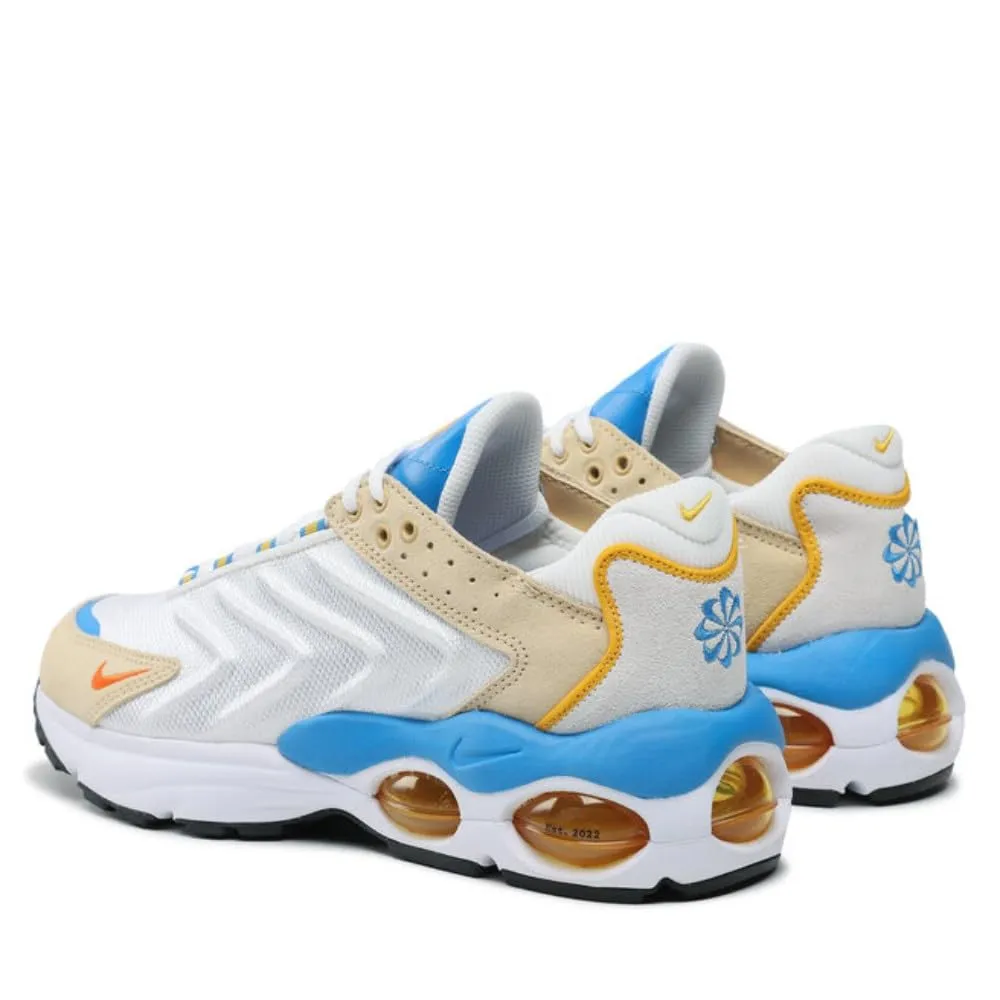 NIKE Air Max TW SE ??Tailwind?? Mens Trainers Sneakers, Summit White Sesame Light Photo Blue Safety Orange, 10 casual - runner Spring - running