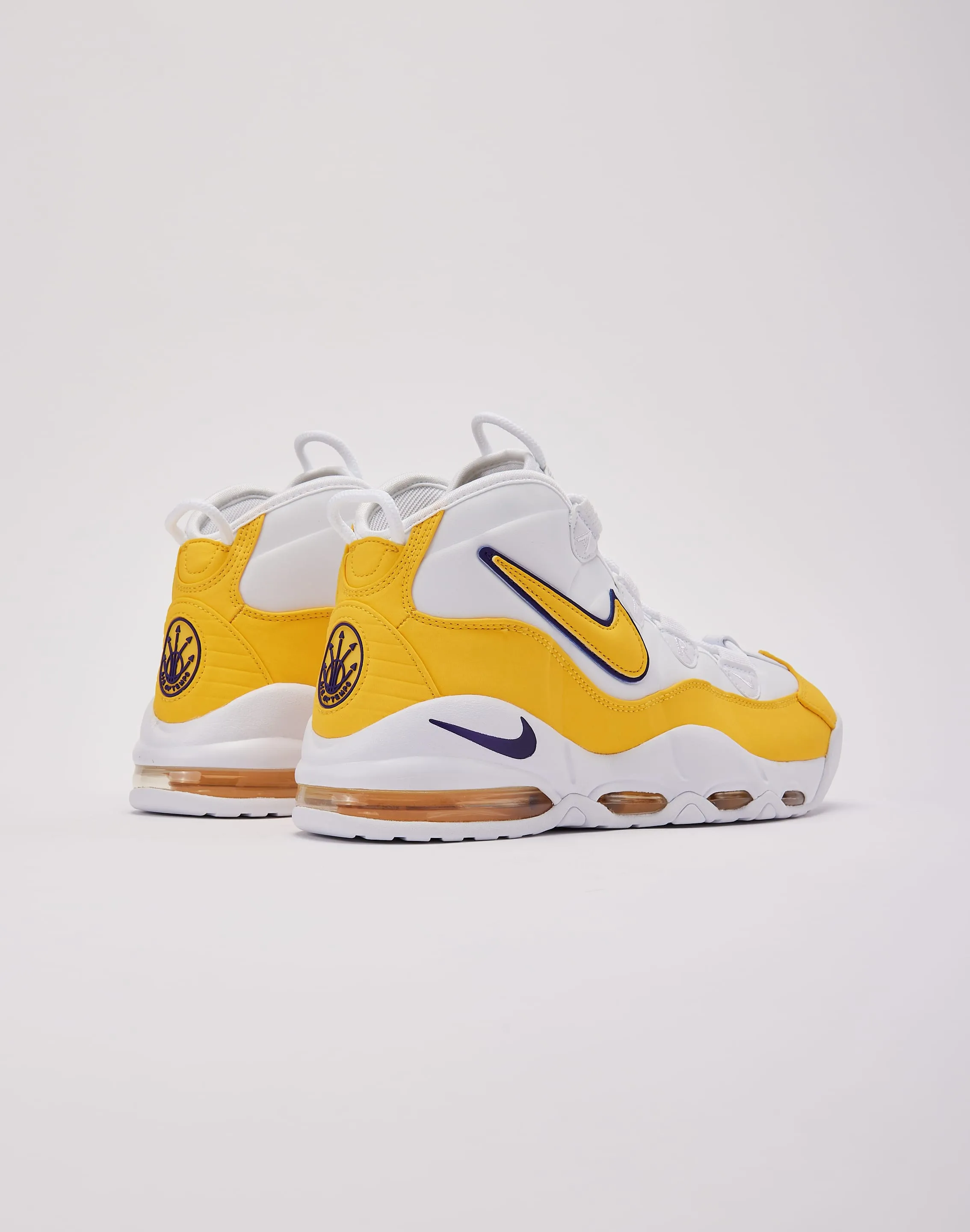 Push Step Trend Spot Nike Air Max Uptempo '95 'Lakers'