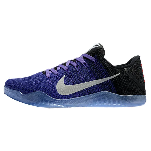 Nike Kobe 11 Elite Low Men's Basketball Shoes, Men's Original Sneakers Anti   Blister Light Motion Frame
