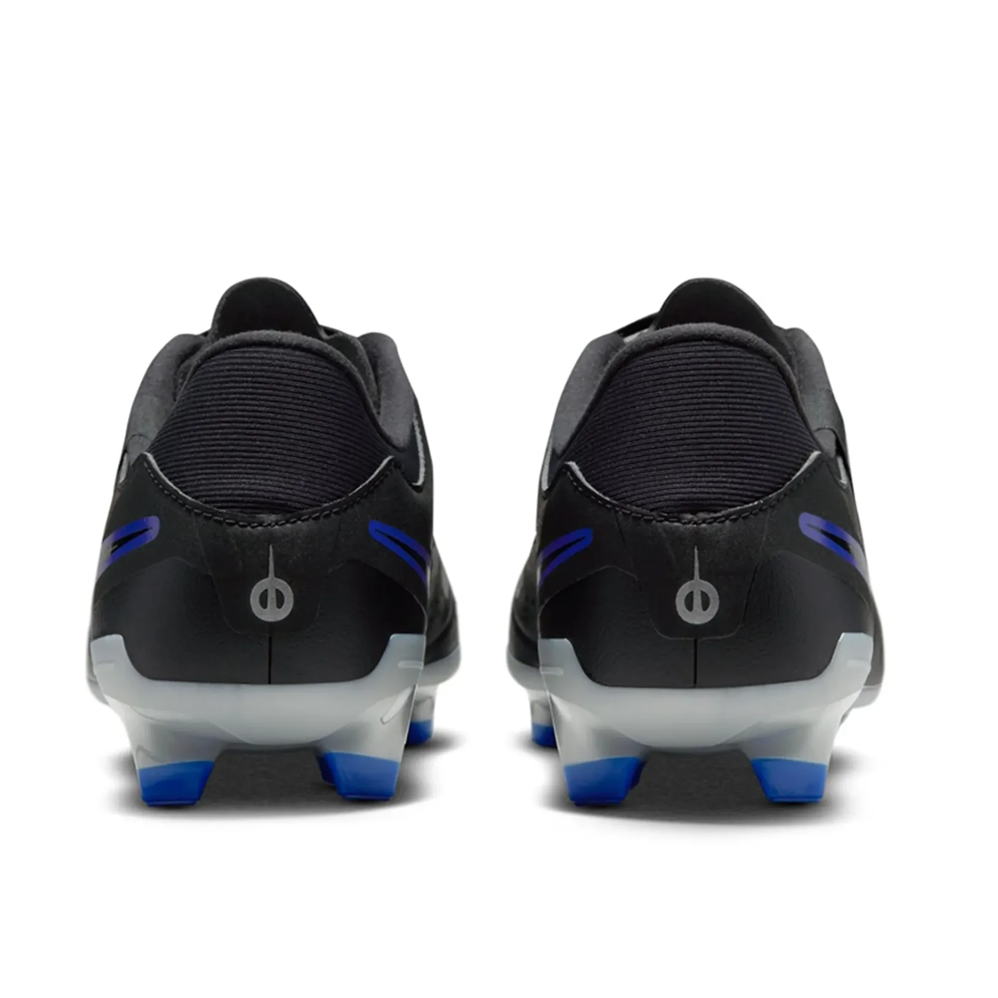 style - driven shoes Nike Legend 10 Academy FG/MG Soccer Cleats (Black/Chrome-Hyper Royal)