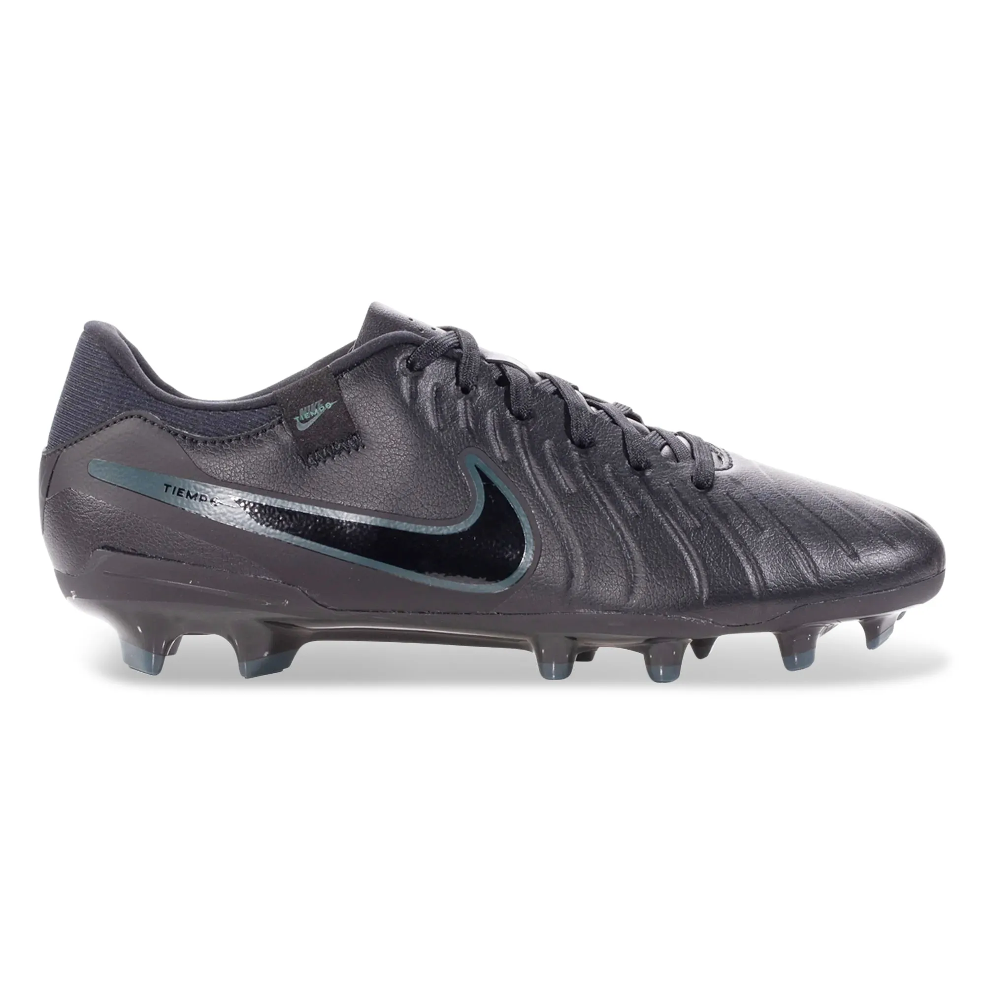 Nike Legend 10 Academy FG/MG Soccer Cleats (Black/Deep-Jungle) Torsion Support Formal Shoes