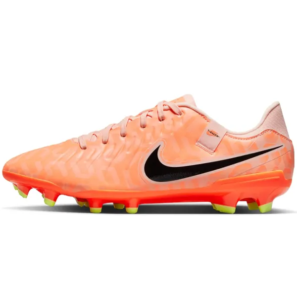 insulated boots Flexible Design Nike Legend 10 Academy FG/MG Soccer Cleats (Guava Ice/Black)