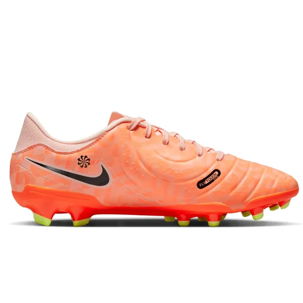 Nike Legend 10 Academy FG/MG Soccer Cleats (Guava Ice/Black) Modern kids' shoes