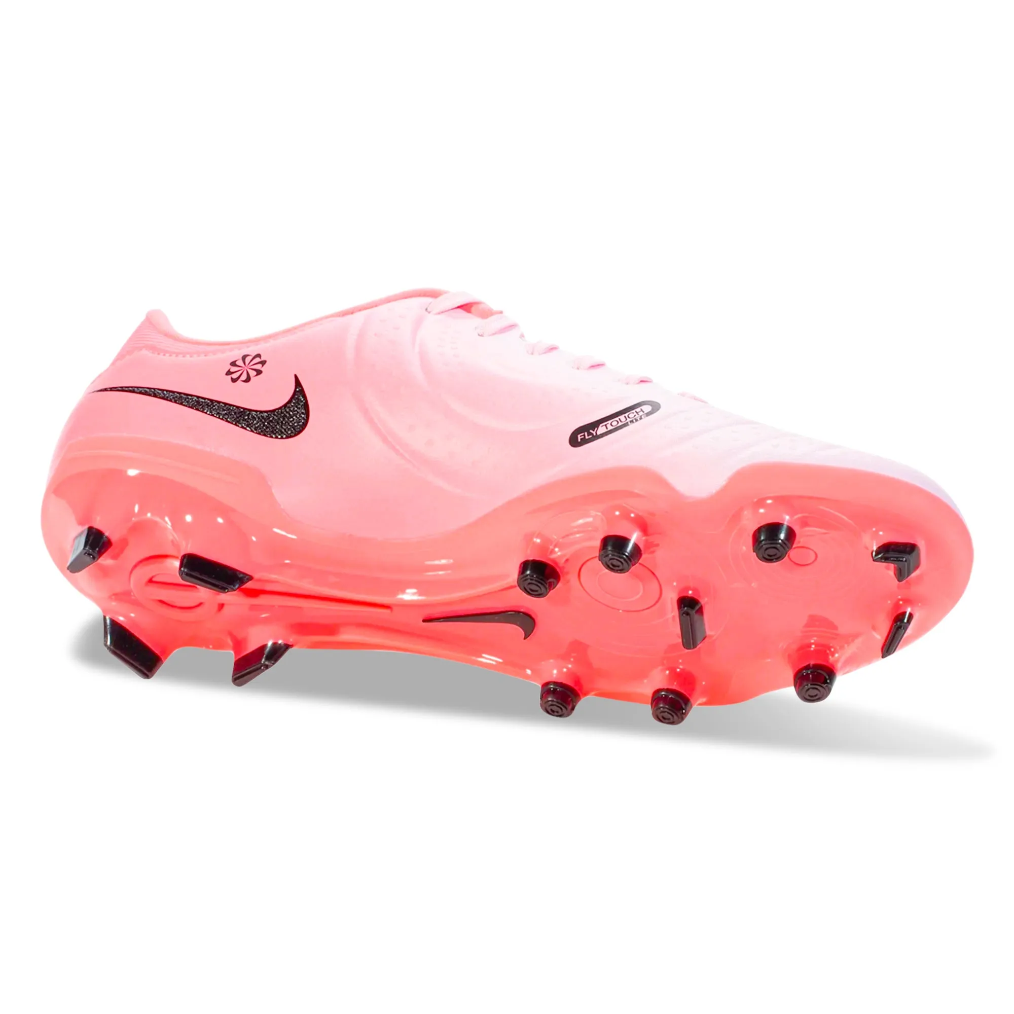 Nike Legend 10 Academy FG/MG Soccer Cleats (Pink Foam/Black) High   Quality Leather