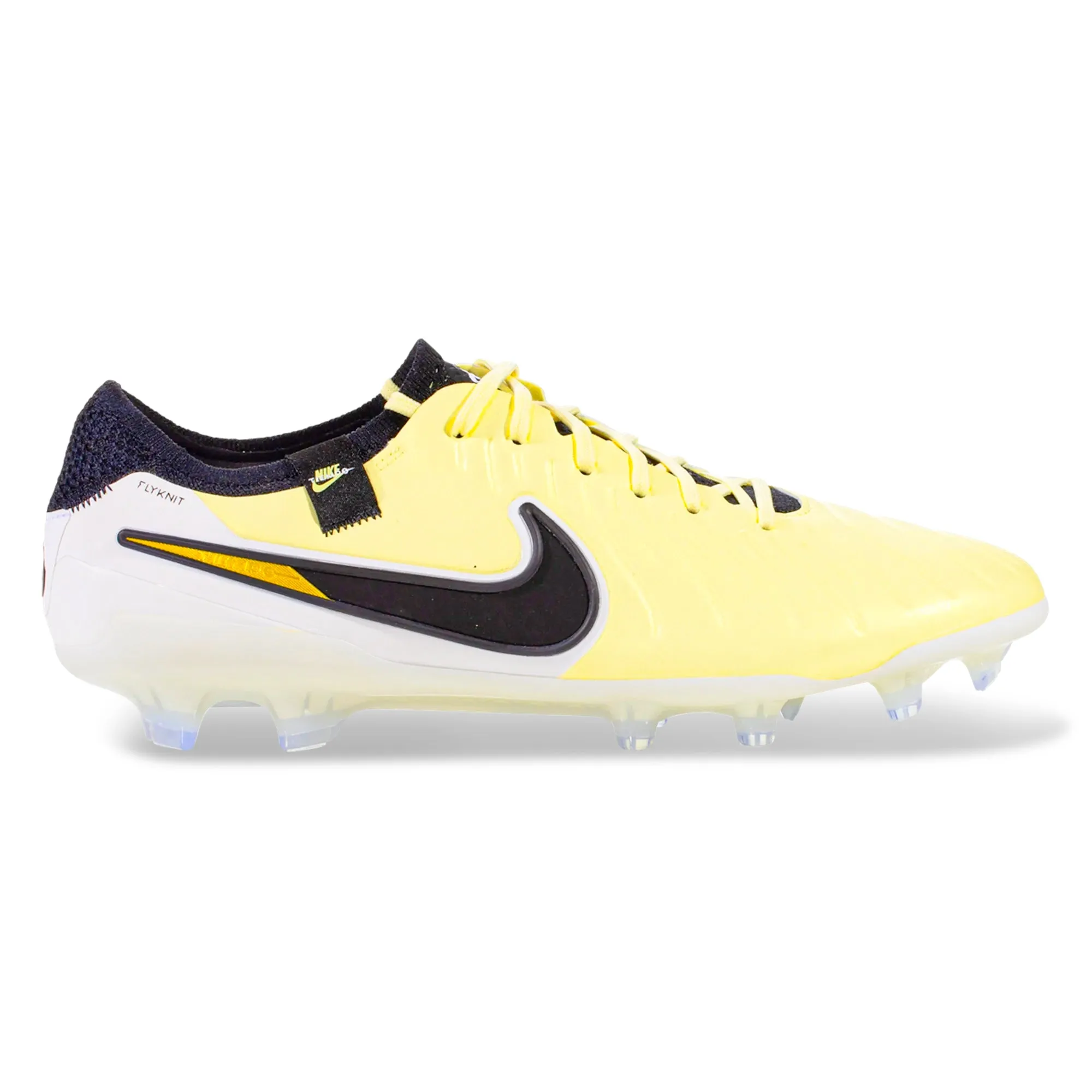 cool - down - area shoes Printed kids' shoes Nike Legend 10 Elite FG Soccer Cleats (Lemonade/Black)