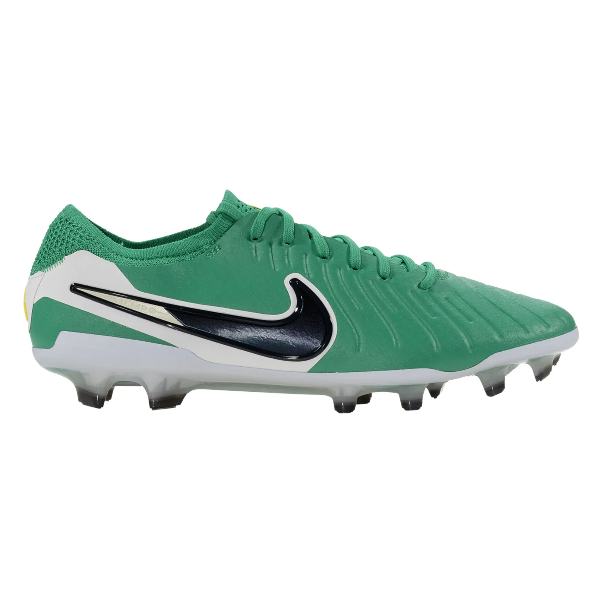 heavy - duty sole shoes arctic - expedition - ice - field shoes Nike Legend 10 Elite LV8 FG Soccer Cleats (Stadium Green/Dark Obsidian)