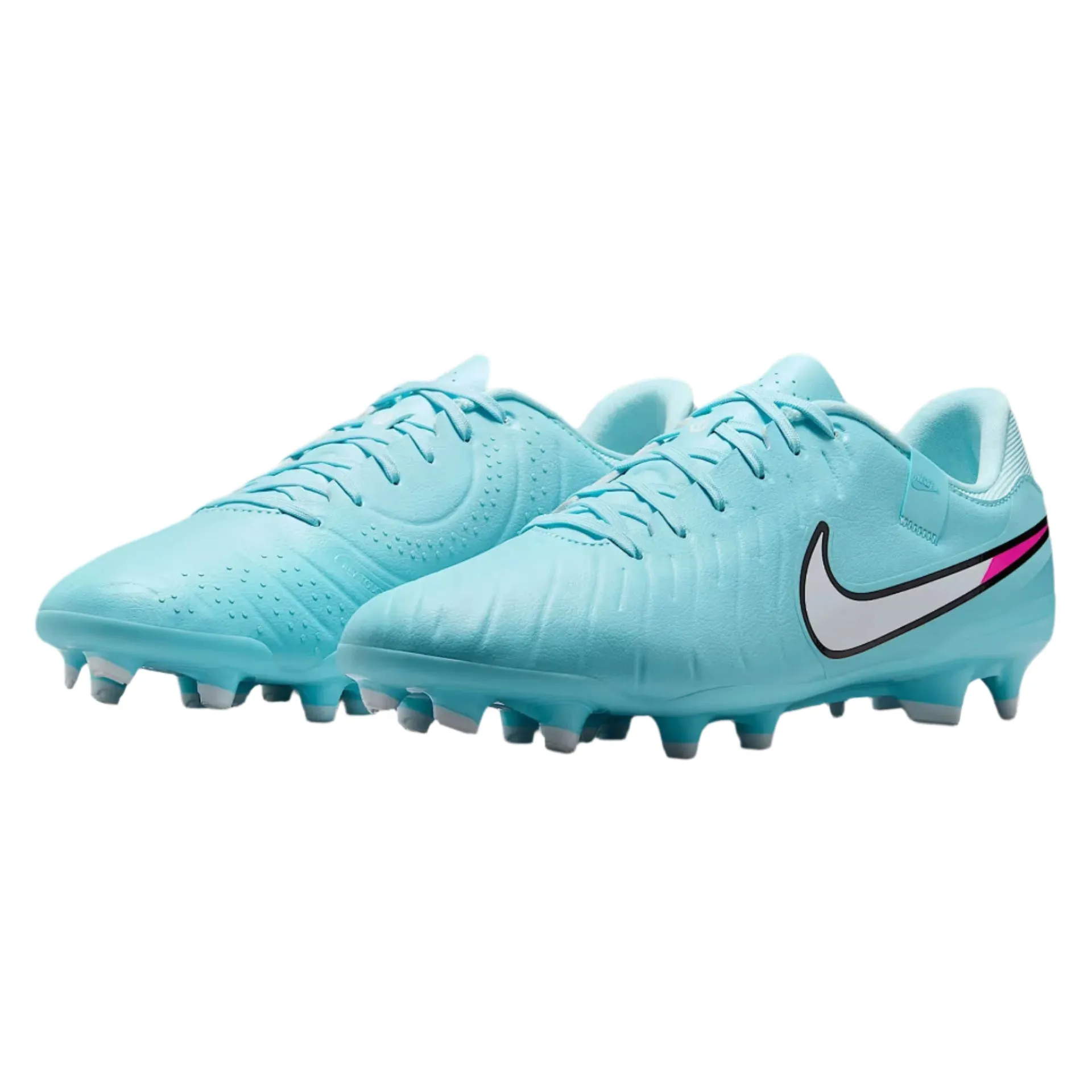 Nike Legend 10 Pro FG Soccer Cleats (Copa/White) Customizable Fit